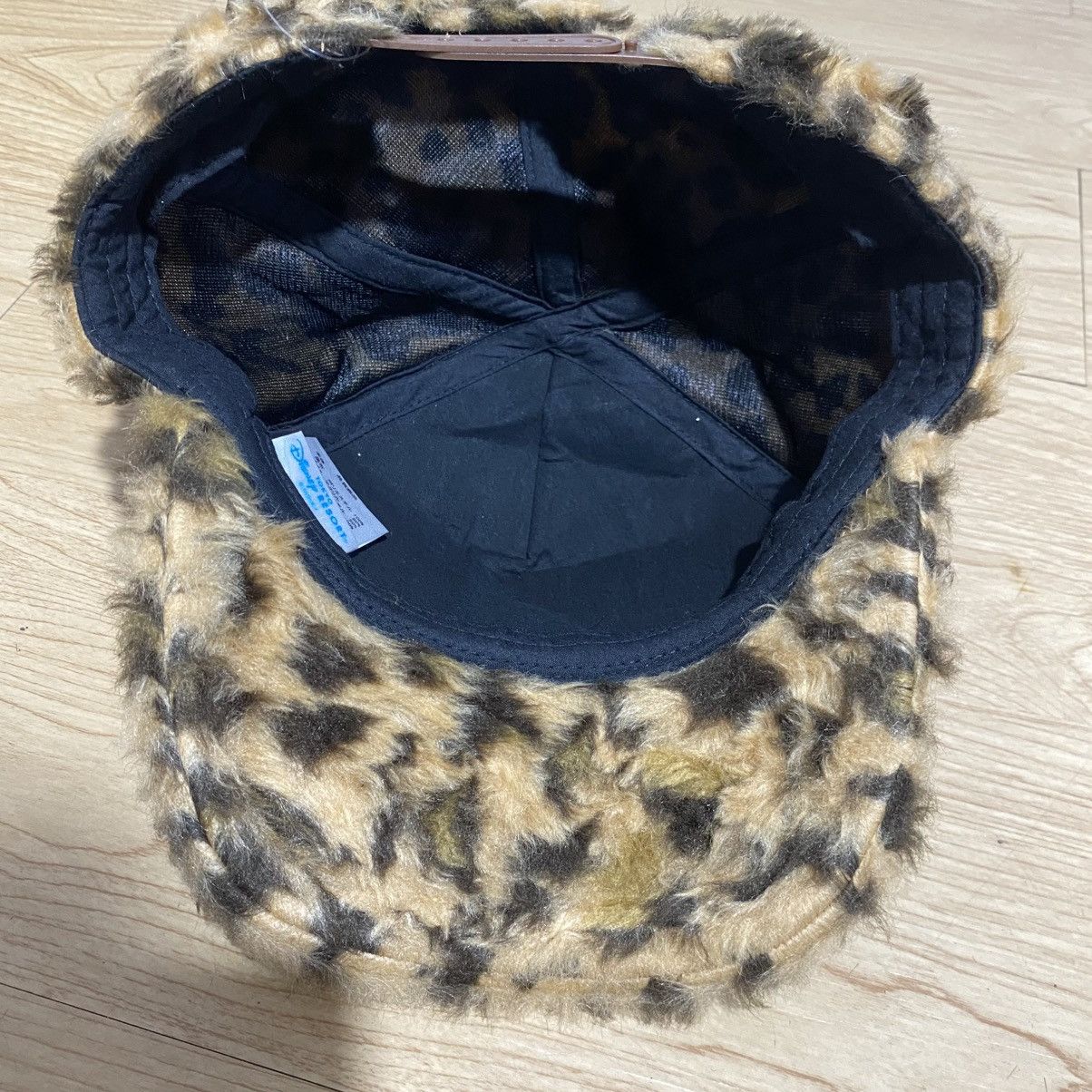 Cartoon Network × Disney 💥LIMITED💥 Mickey Mouse Fan Cap Leopard Pattern Size ONE SIZE - 8 Thumbnail
