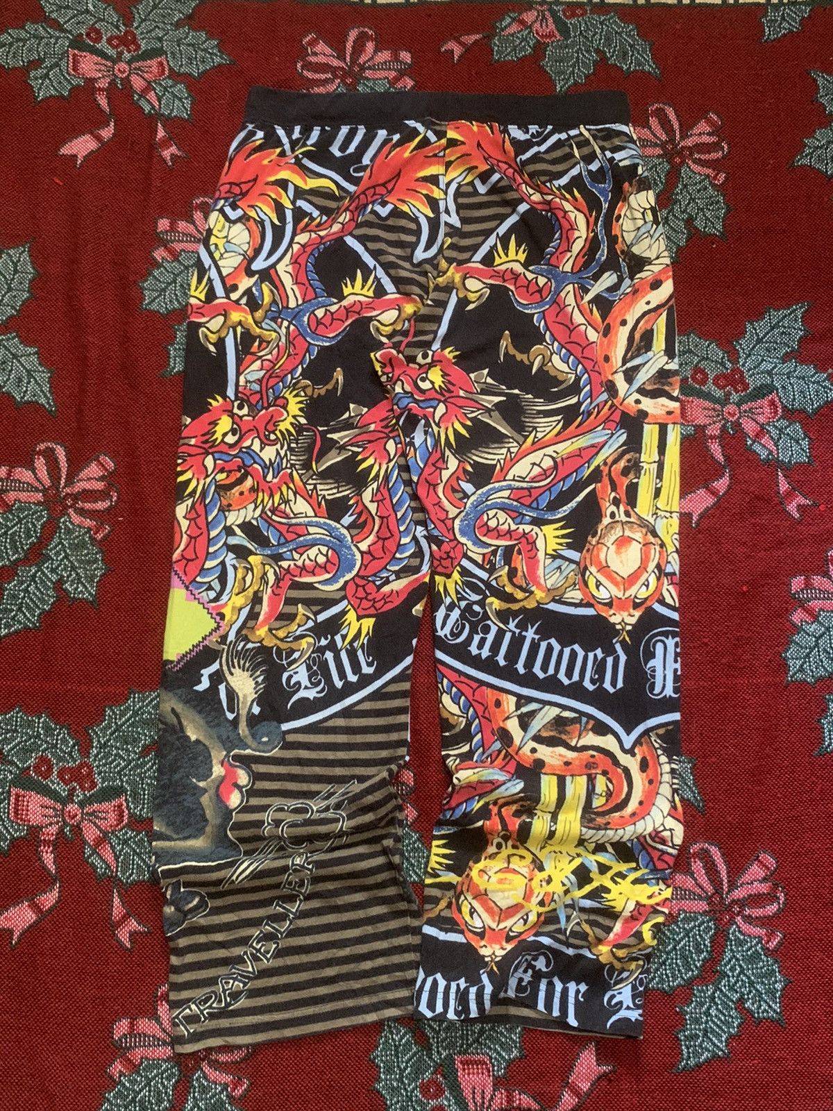 Ed Hardy VINTAGE Y2K ED HARDY BOTTOMS Size US 33 - 3 Thumbnail