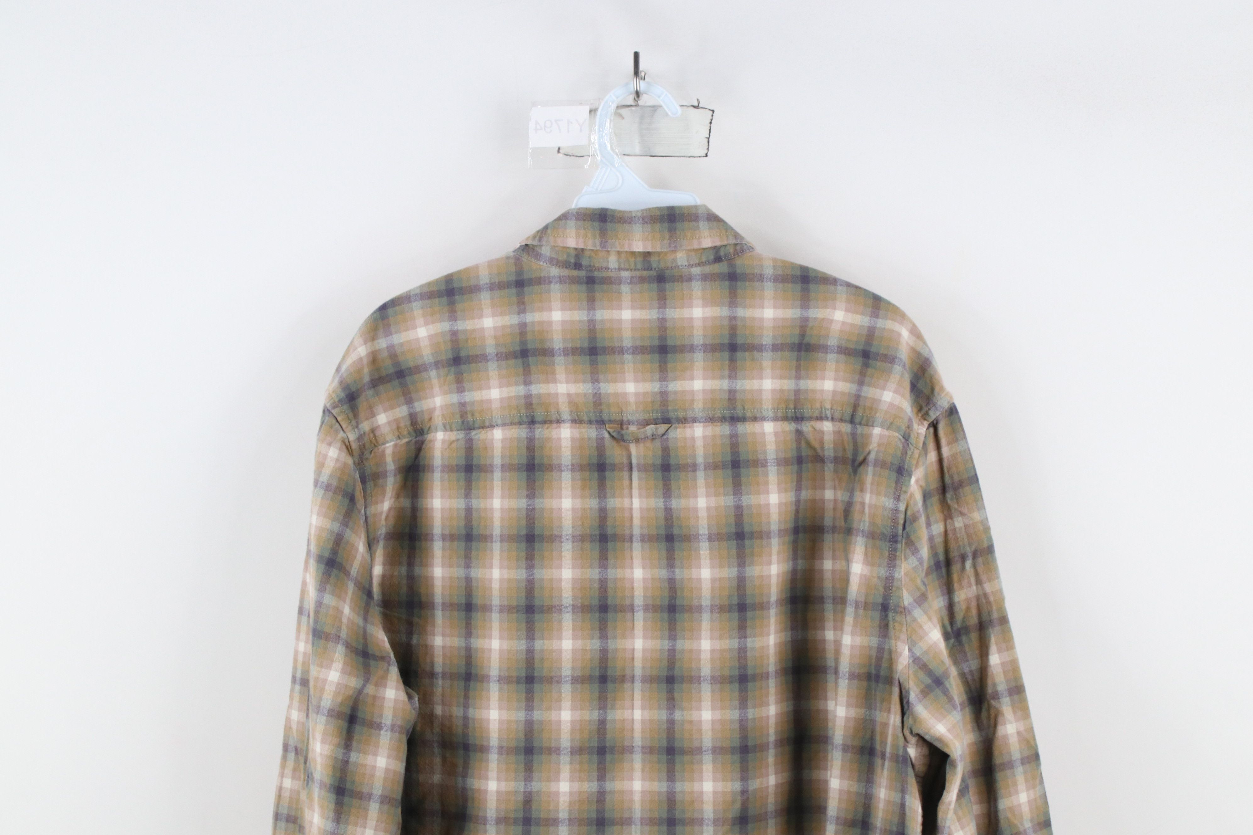 Madewell × Vintage Madewell Faded Brushed Flannel Boxy Fit Button Shirt Plaid Size US M / EU 48-50 / 2 - 12 Thumbnail