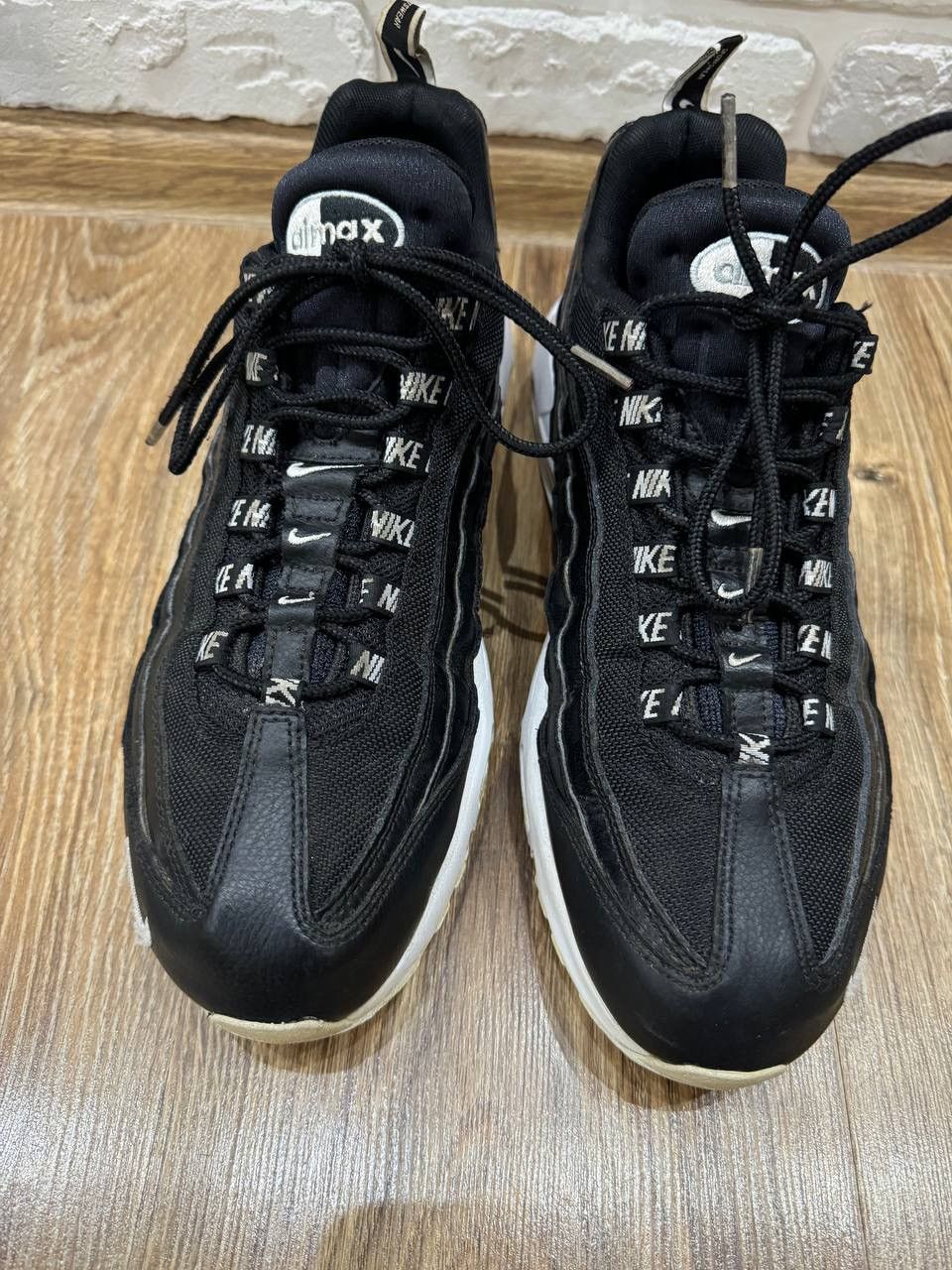 Nike Nike Air Max 95 Premium Overbranded Size US 11.5 / EU 44-45 - 4 Thumbnail