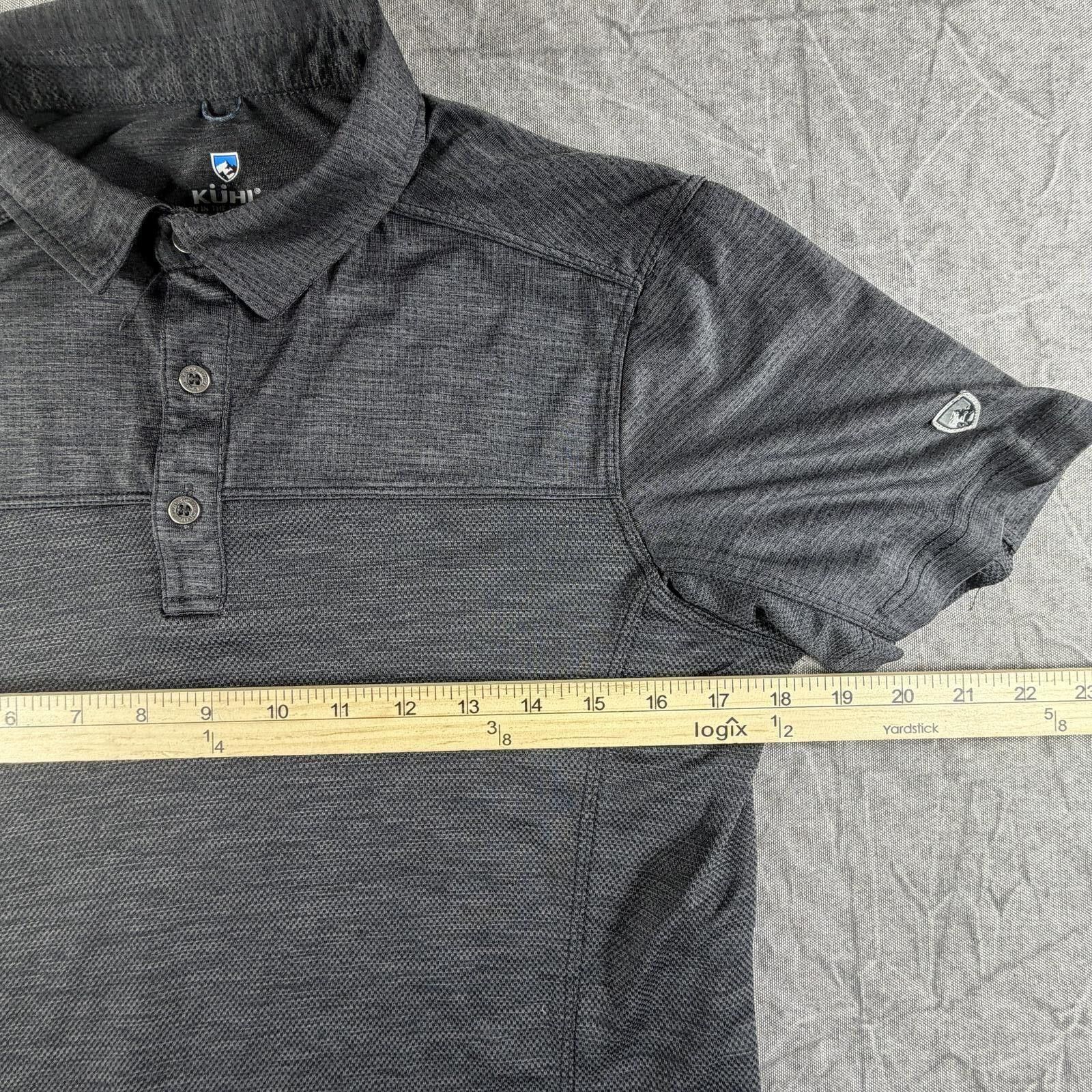 Kuhl Kuhl Shirt Men's S Grey Engineered Polo Lightweight Size US S / EU 44-46 / 1 - 4 Thumbnail