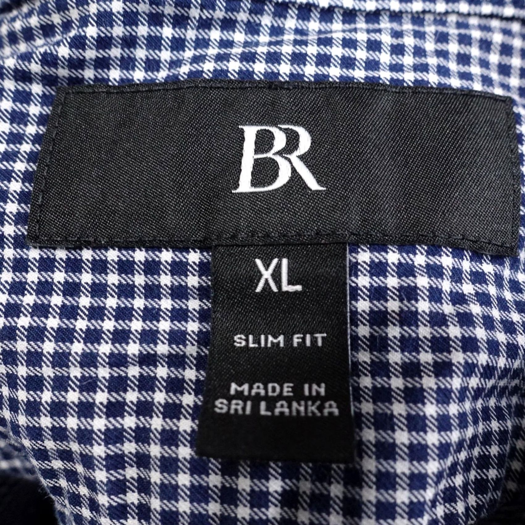 Banana Republic Banana Republic Shirt Mens XL Blue Check Long Sleeve Button-Up Slim Fit Size US XL / EU 56 / 4 - 5 Thumbnail