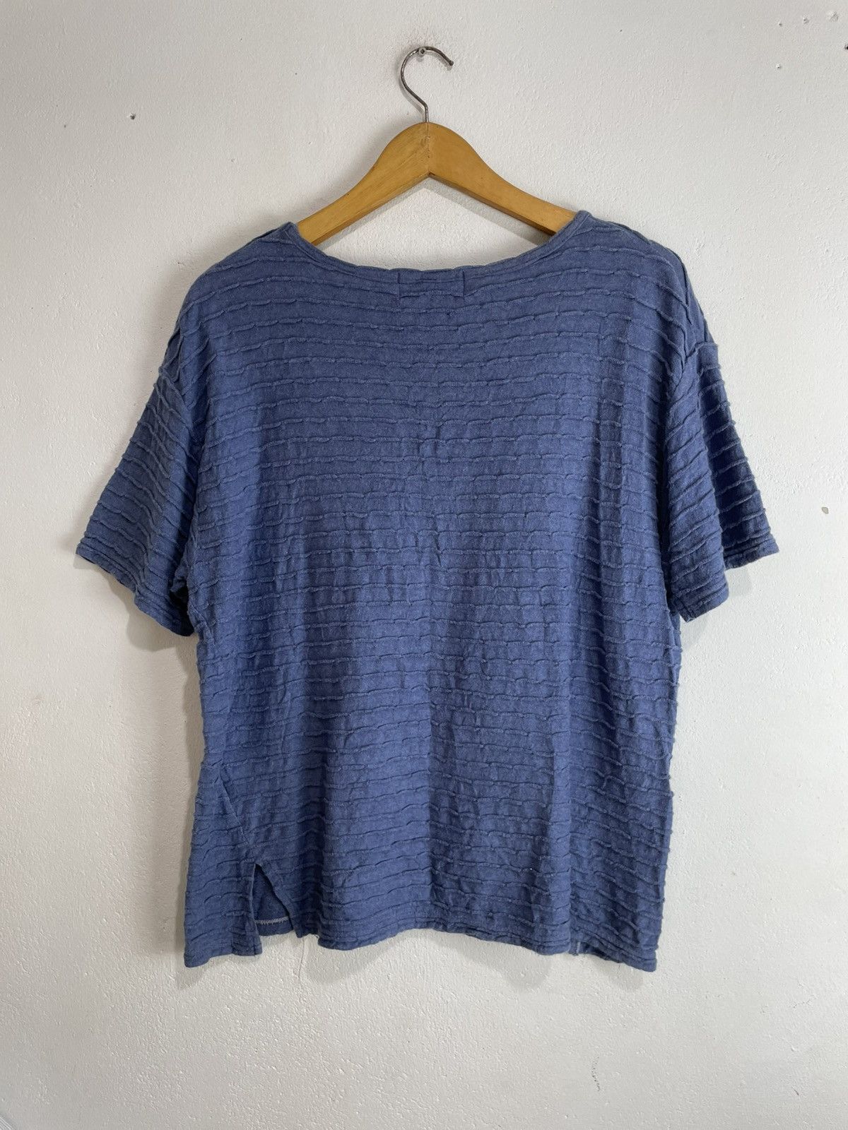 Issey Miyake × Japanese Brand Undefined brand Japan 3d pleats tee issey style Size L / US 10 / IT 46 - 2 Thumbnail