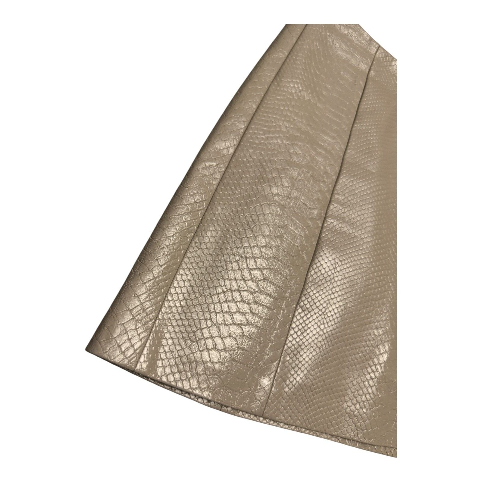 Aritzia BABATON ARITZIA Faux Leather Snake Skin Mini Skirt 4 Size 27" / US 4 / IT 40 - 4 Thumbnail