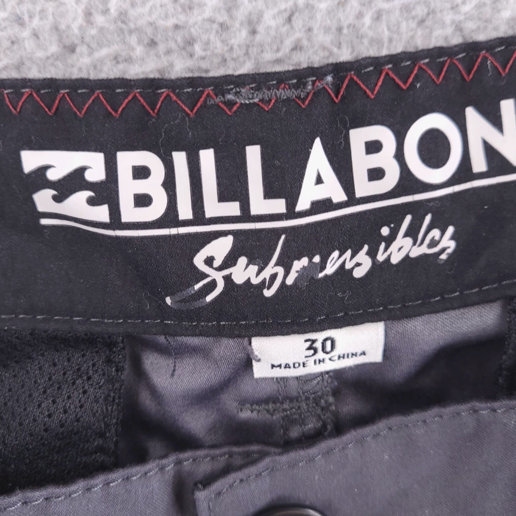 Billabong Billabong Shorts Mens 30 Gray Submersibles Swimming Hybrid Bathing Board Trunks Size US 30 / EU 46 - 2 Thumbnail