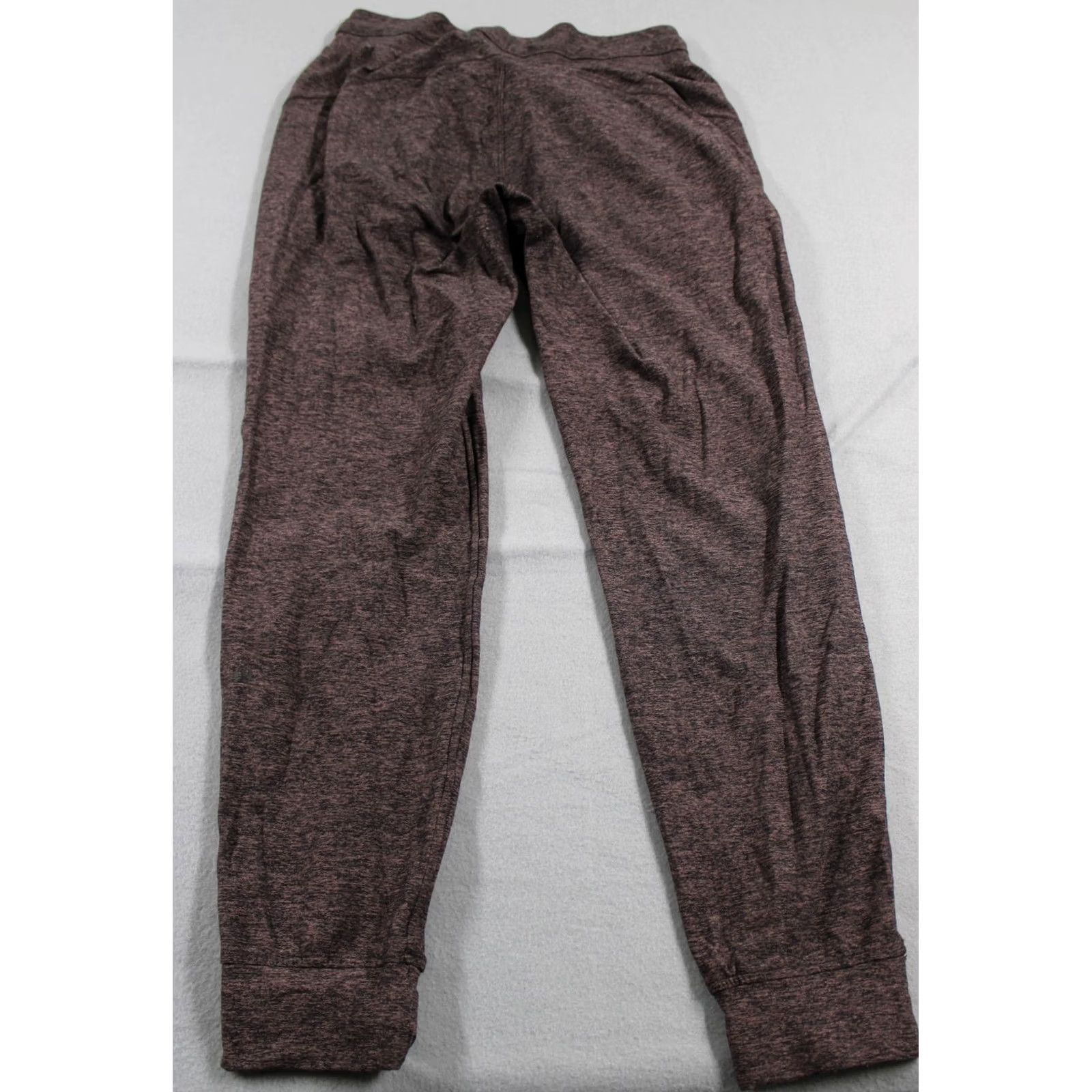 Lululemon Lululemon Womens 8 Brown Heathered Joggers Pants Activewear Cuffed Drawstring Size 30" / US 8 / IT 44 - 8 Thumbnail