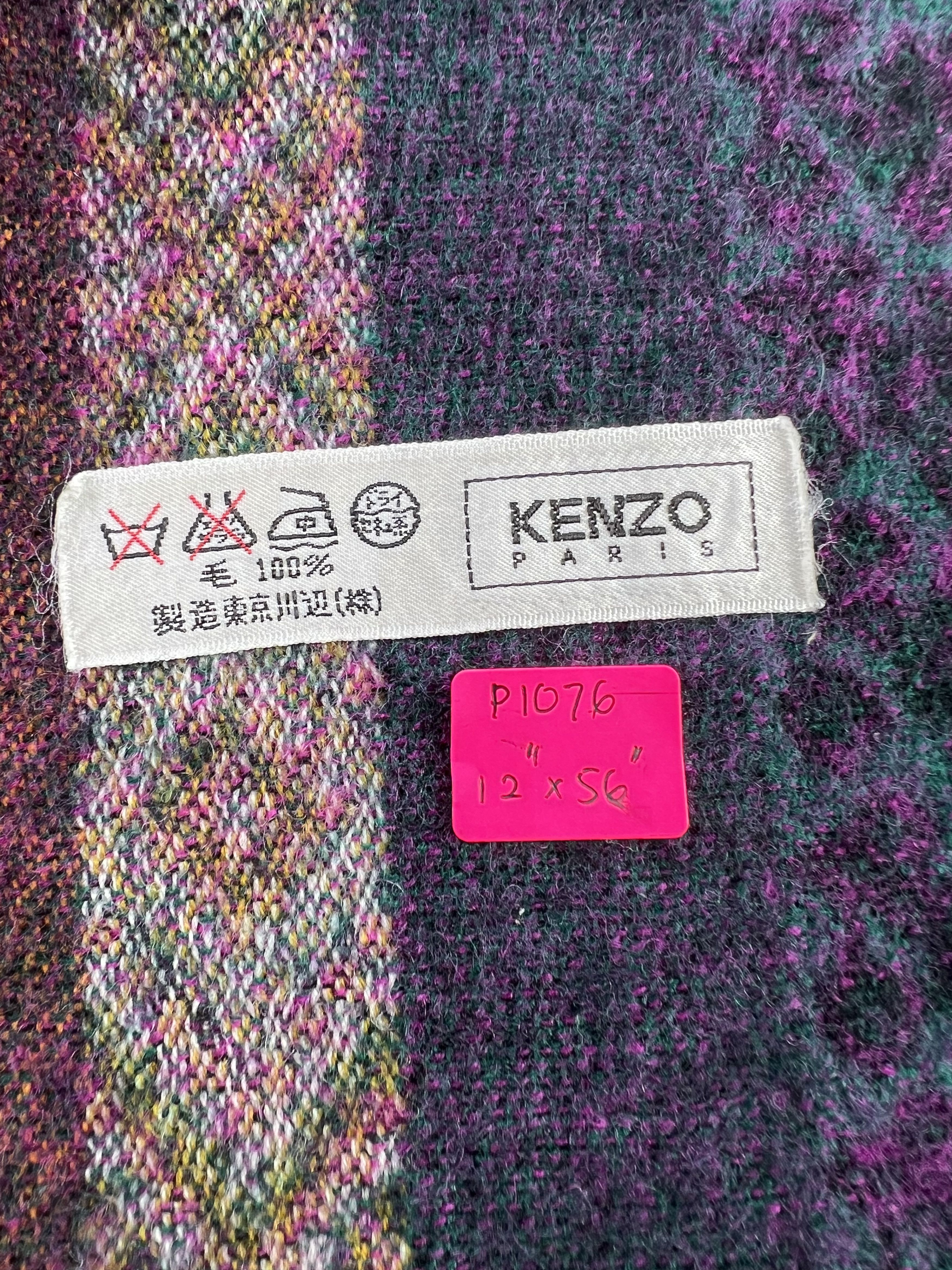 Kenzo Kenzo Scarf / Muffler / Neckwear P1076 Size ONE SIZE - 5 Thumbnail