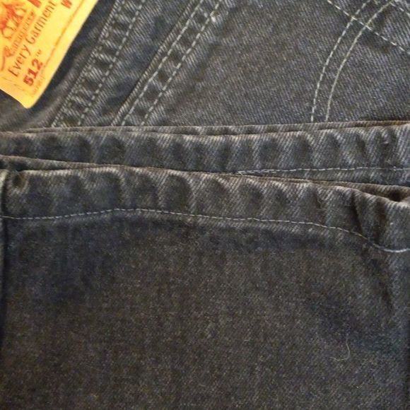 Levi's Levis 512 Womens 8 Reg M 29 x 28 Slim Fit Straight Leg Jeans Size 29" - 9 Thumbnail