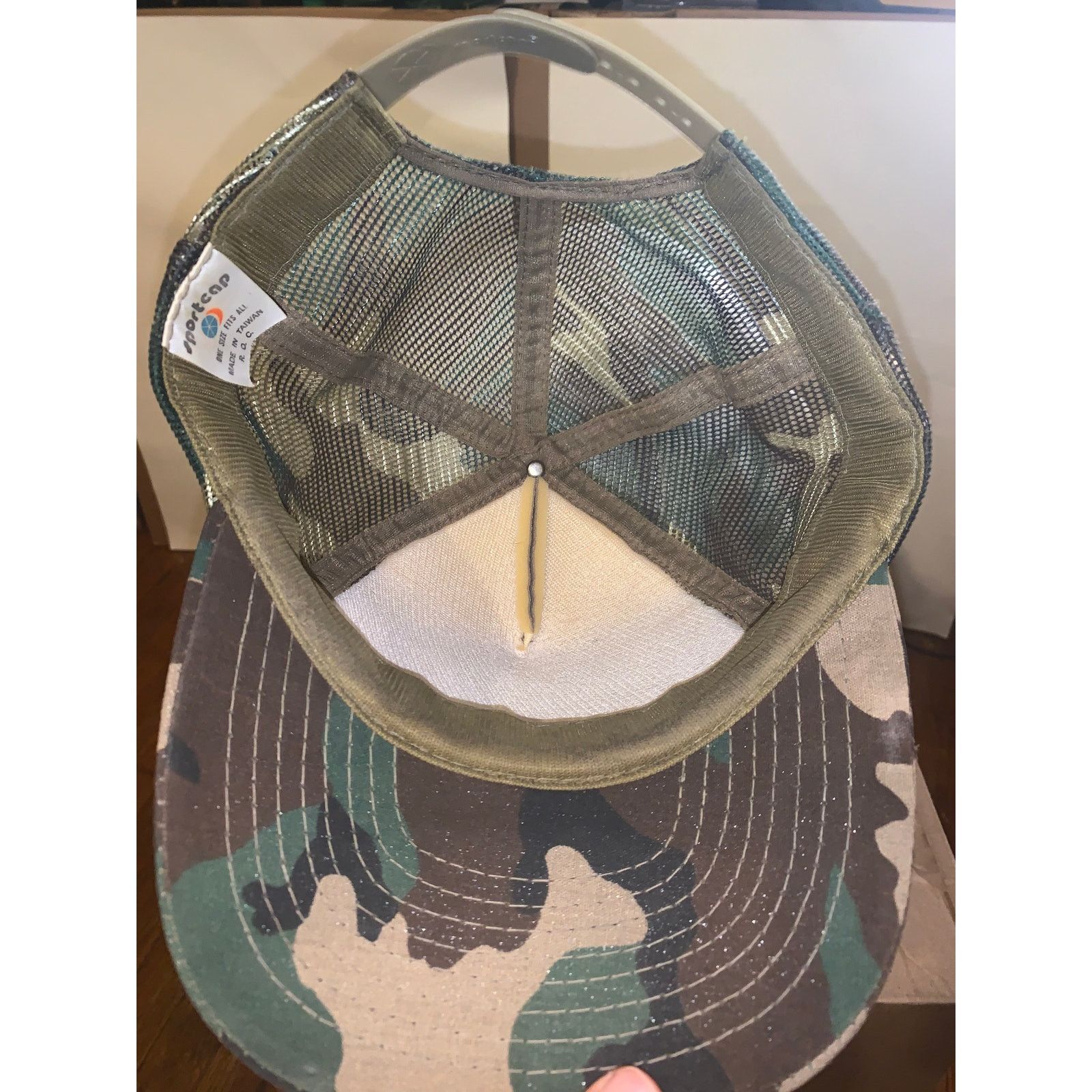 Other × Vintage Vtg Utah Animal Damage Control Camo Trucker Hat Snapback USA Size ONE SIZE - 5 Thumbnail