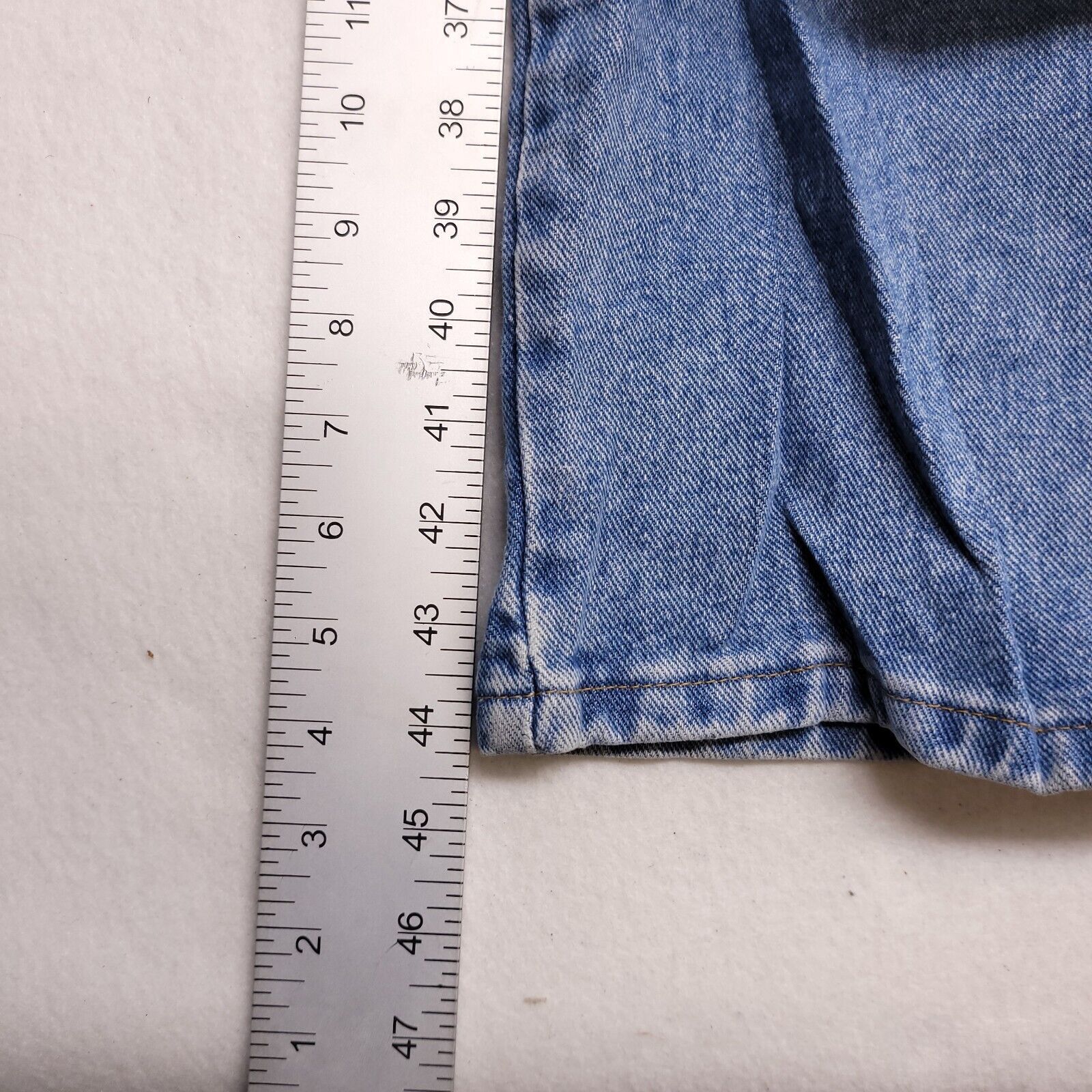 Wrangler Wrangler Casual Button Zip Denim Jeans Mens Size 42x32 Blue Size US 42 / EU 58 - 8 Thumbnail
