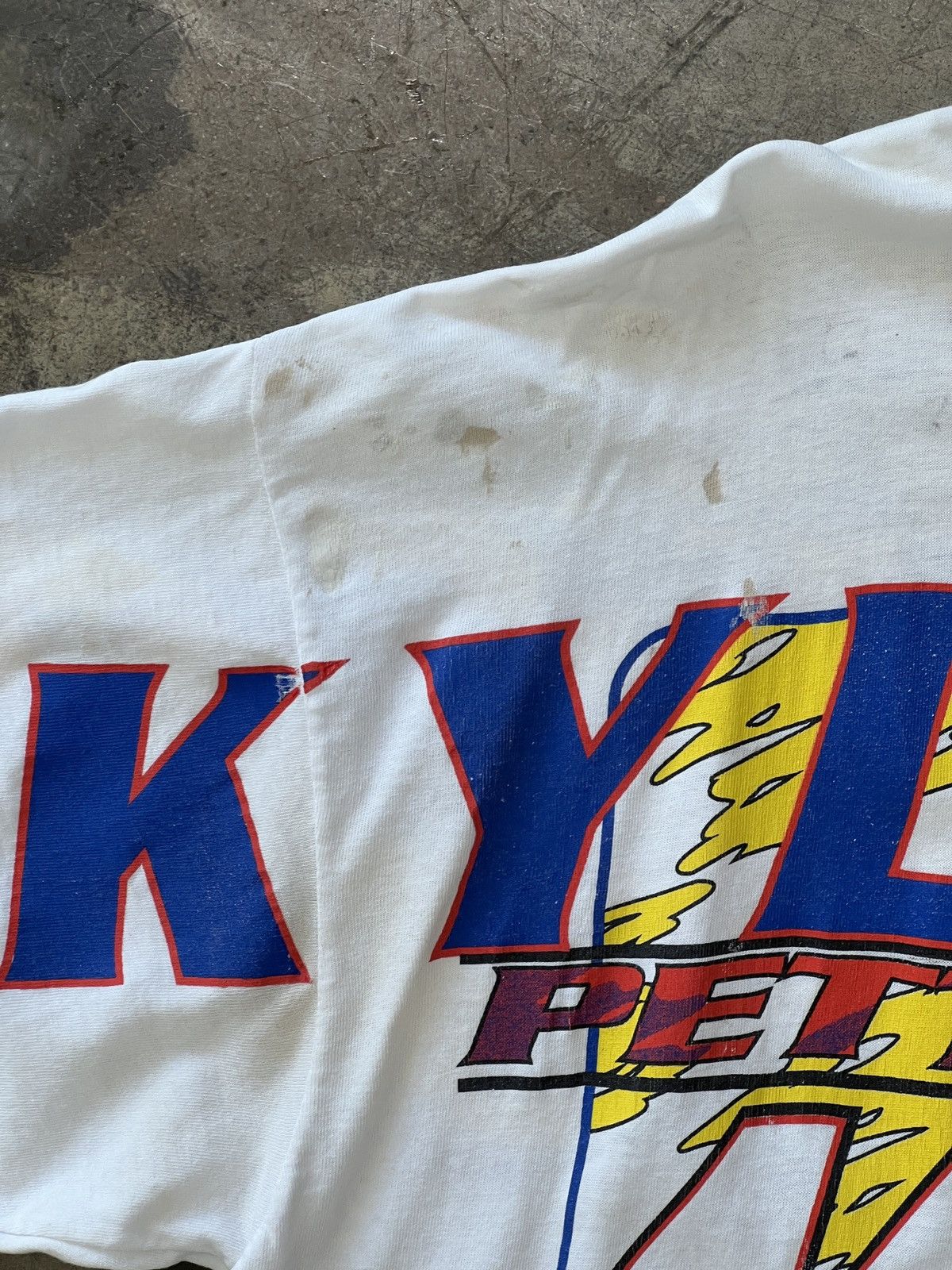 NASCAR Vintage 1997 Kyle Petty Track Attack Hot Wheels Tee XXL Size US XXL / EU 58 / 5 - 7 Thumbnail