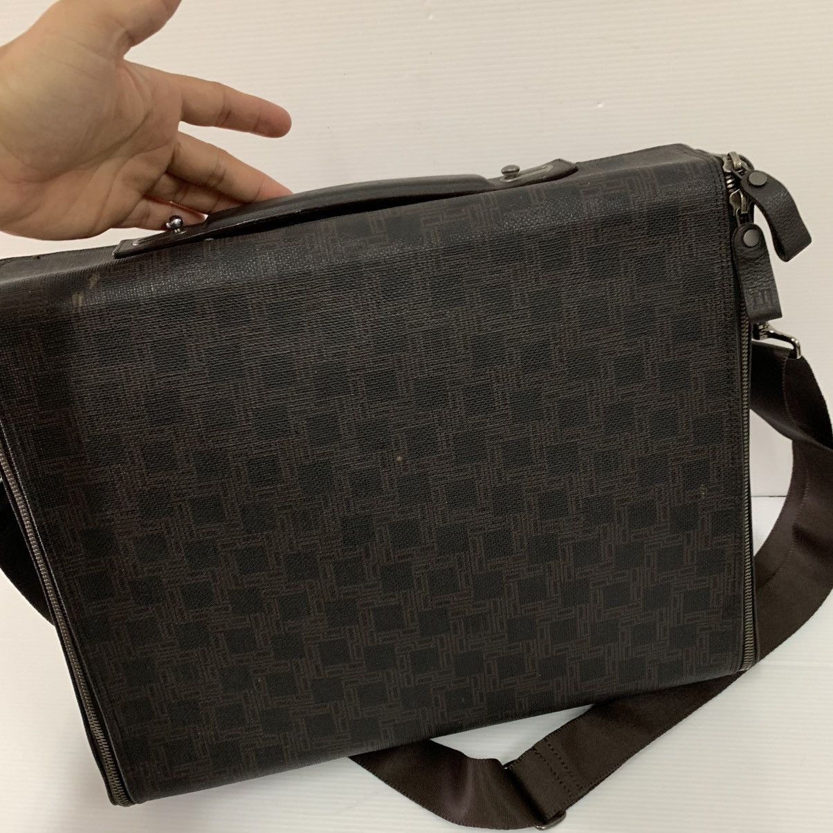 Alfred Dunhill Dunhill Briefcase Document Bag Size ONE SIZE - 3 Thumbnail