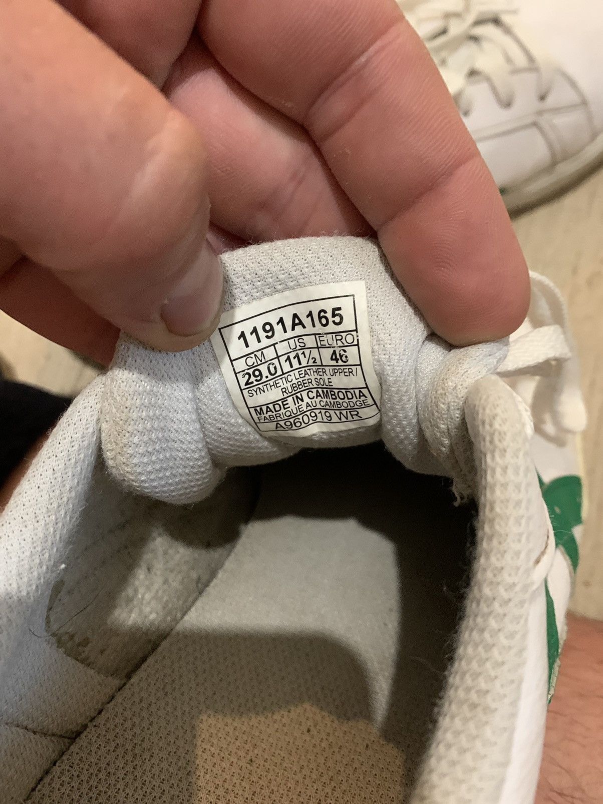 Asics × Onitsuka Tiger × Vintage Asics Vintage Leather White Green Shoes Size US 11.5 / EU 44-45 - 7 Thumbnail