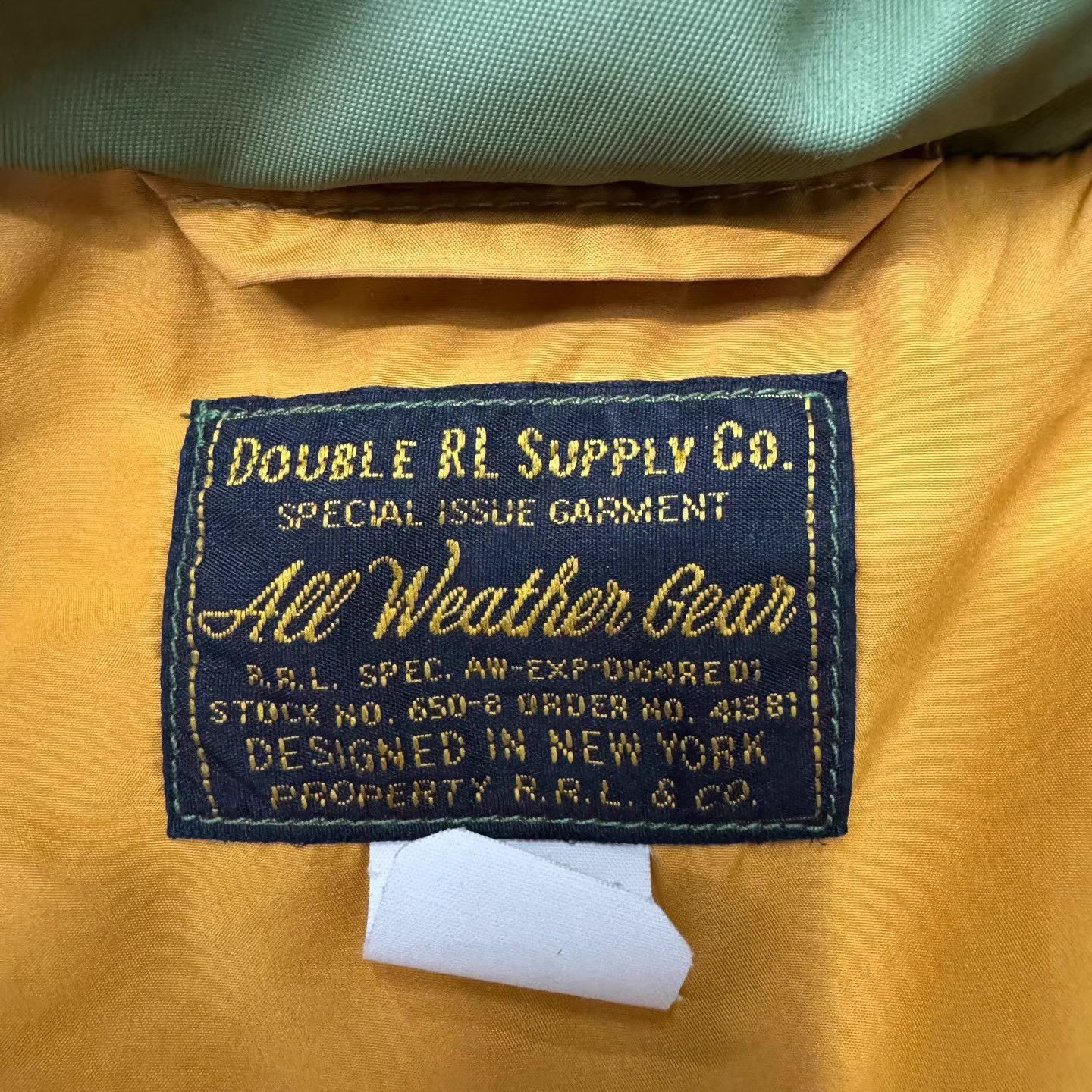 Ralph Lauren Ralph Lauren RRL ×Eddie Bauer Army Green Padded Jacket Q10 Size US XXL / EU 58 / 5 - 5 Thumbnail