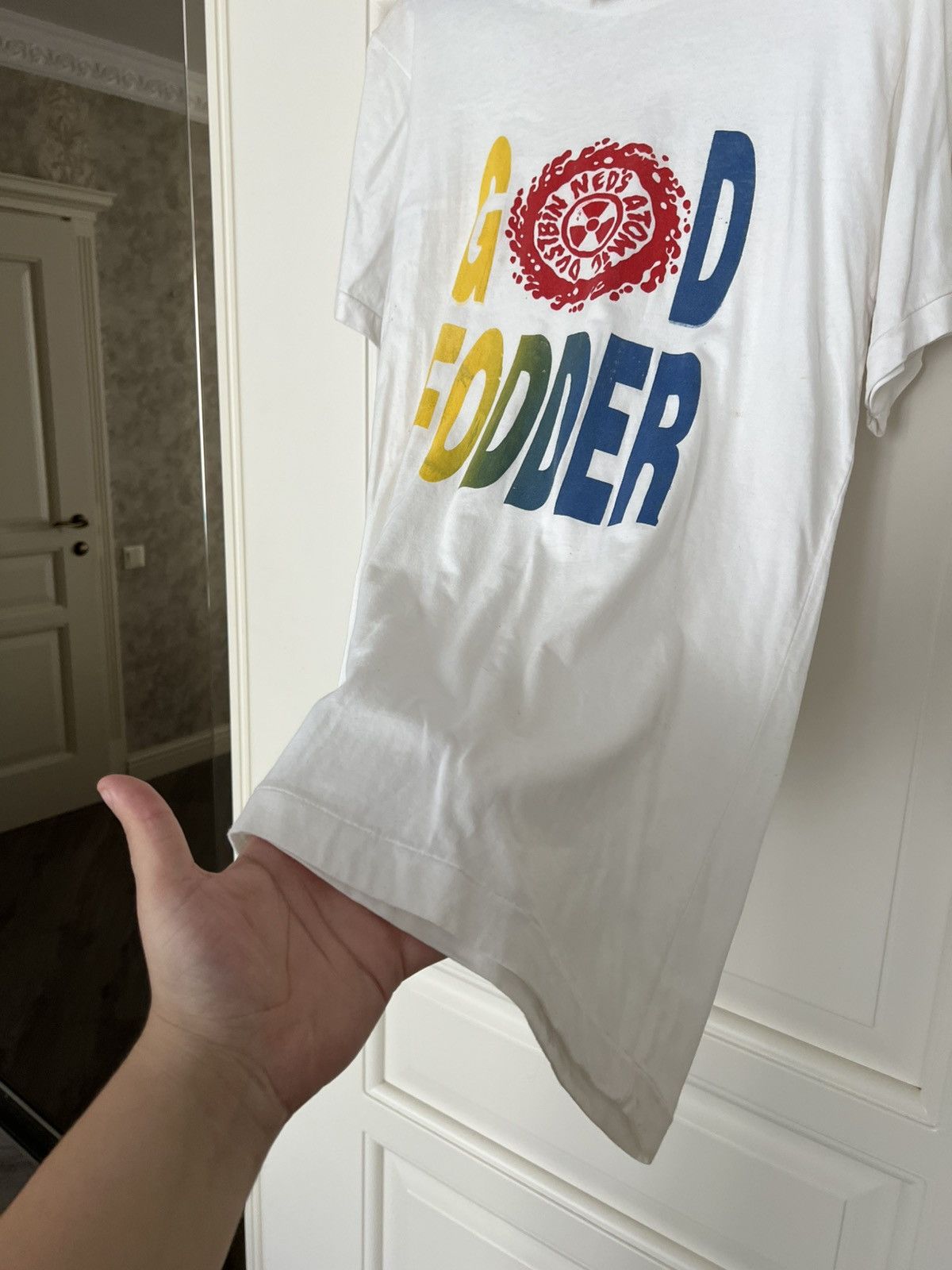 Band Tees Vintage 1991 Ned’s Atomic Dustbin “God Fodder” Band T-Shirt Size US L / EU 52-54 / 3 - 13 Thumbnail