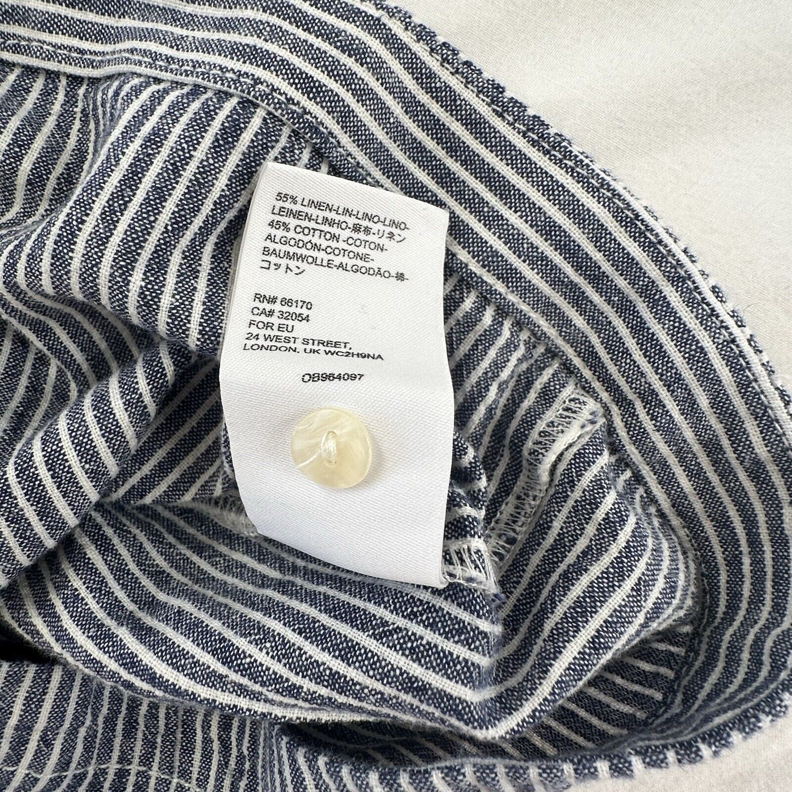 Anthropologie Anthropologie Collared Jumpsuit Shorts Cotton Linen US 4 Size 27" / US 4 / IT 40 - 12 Thumbnail