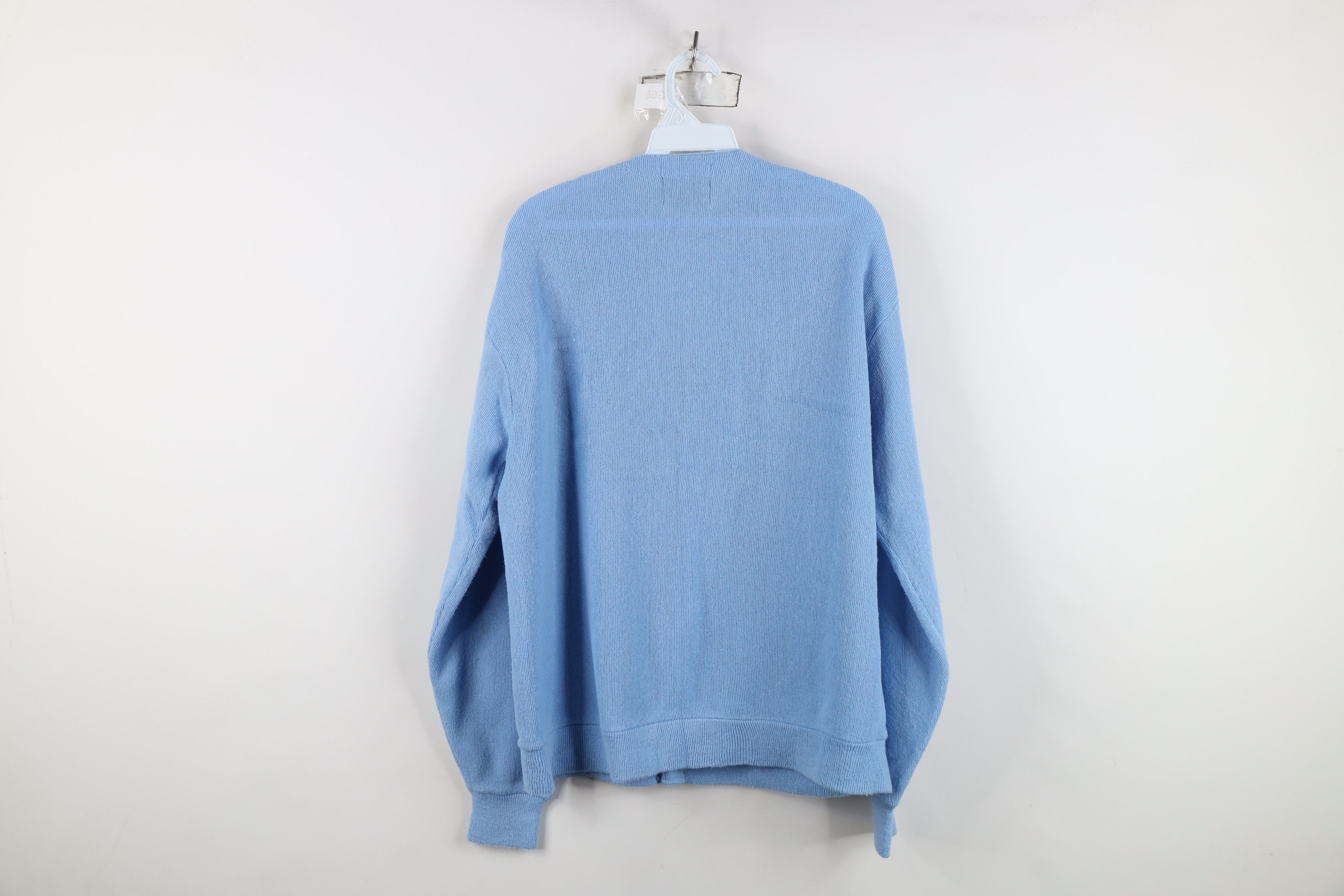 Vintage Vintage 60s 70s Streetwear Sweater Carolina Blue USA Size US L / EU 52-54 / 3 - 9 Thumbnail