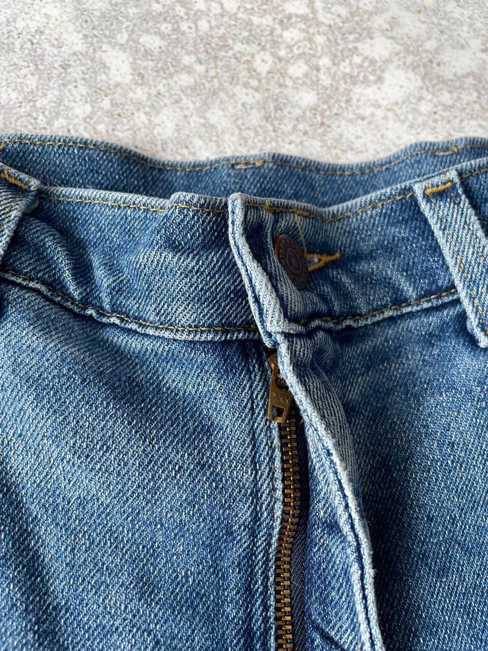 Lee × Vintage Vintage Lee Blue Denim Baggy Pants Y2K Ultra Rare Item Size US 33 - 6 Thumbnail