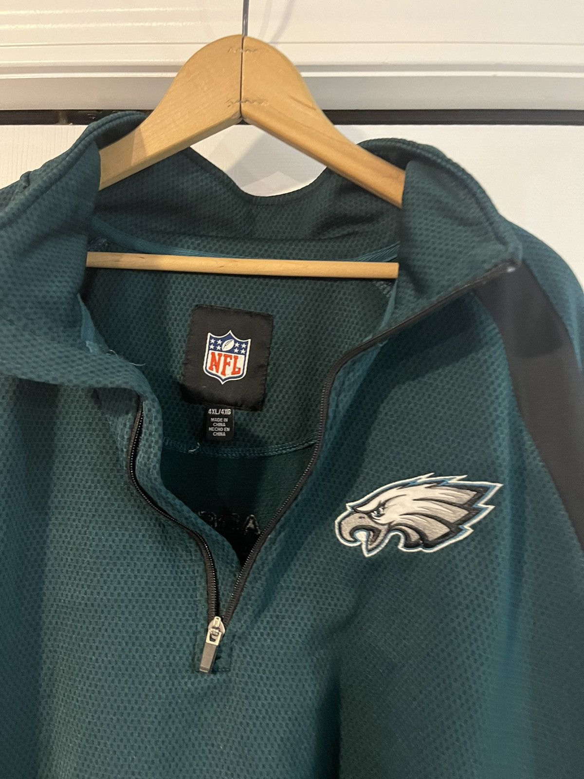 NFL × Vintage NFL philadelphia eagles 1/4 Zip Size US XXL / EU 58 / 5 - 4 Thumbnail