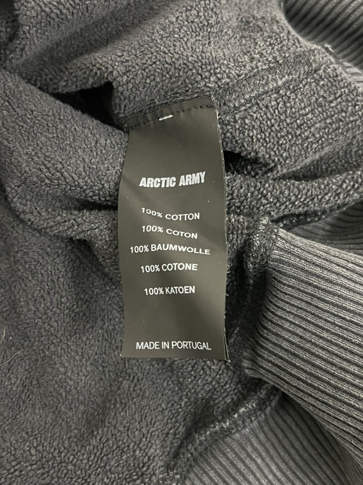 Japanese Brand Arctic Army Faded Big Logo Hoodie Made In Portugal Size US S / EU 44-46 / 1 - 8 Thumbnail