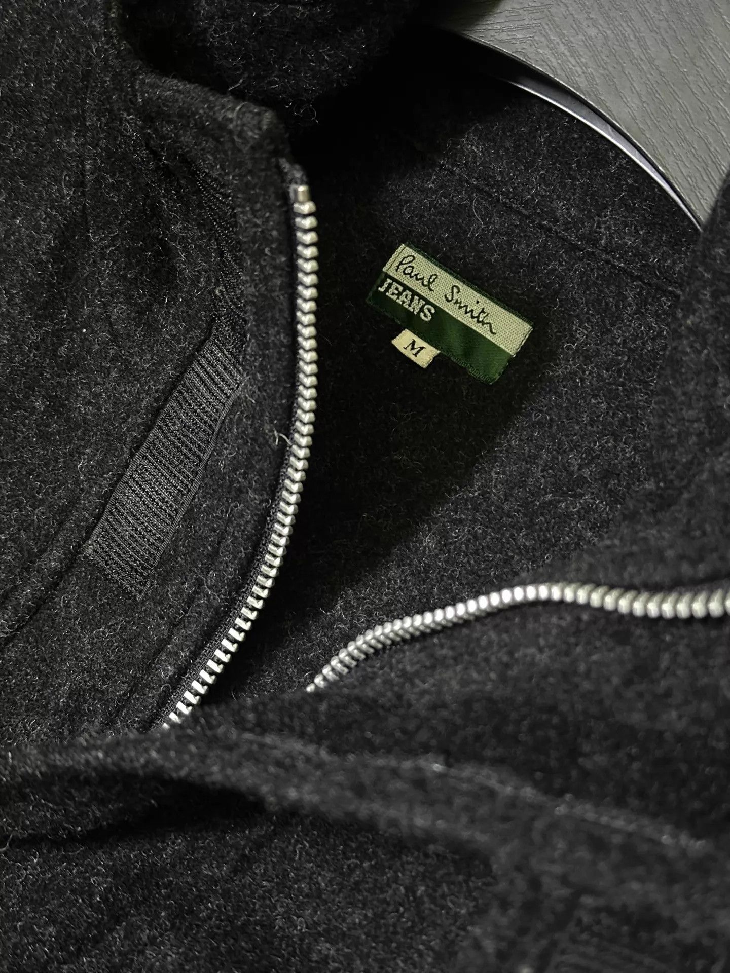 Paul Smith Paul Smith 2000s Wool Zip Jacket M Charcoal Size US M / EU 48-50 / 2 - 4 Thumbnail