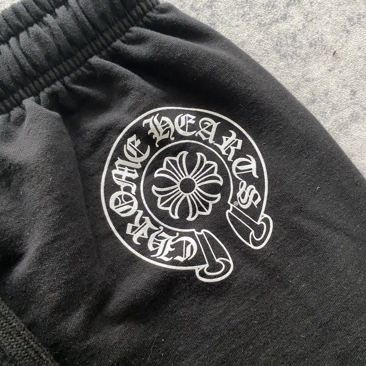Chrome Hearts CHROME HEARTS HorseShoe Logo Sweatpants Black Size US 30 / EU 46 - 4 Thumbnail