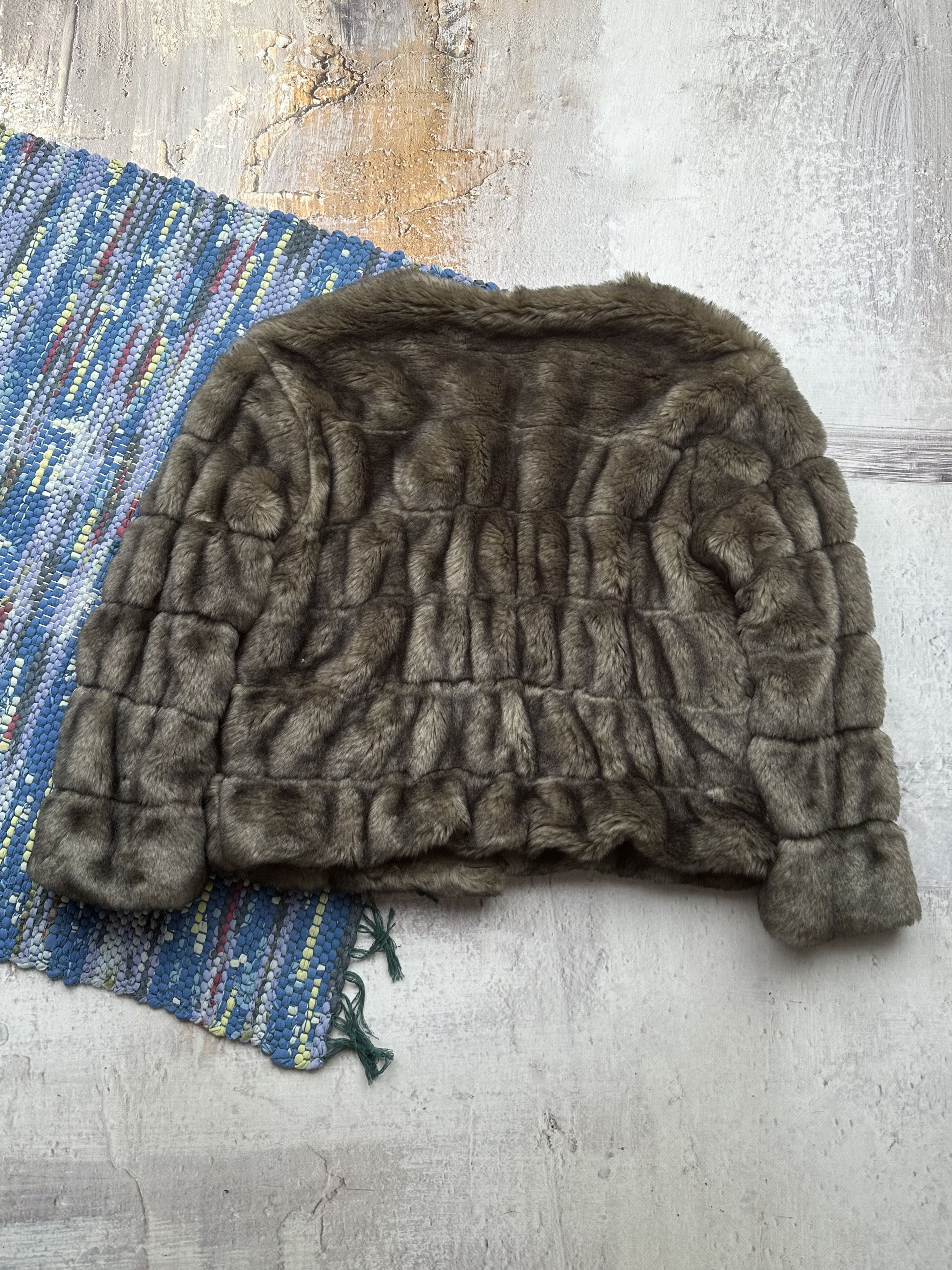 Japanese Brand Vintage Faux Fur Coat A583D15(435) Size M / US 6-8 / IT 42-44 - 5 Thumbnail