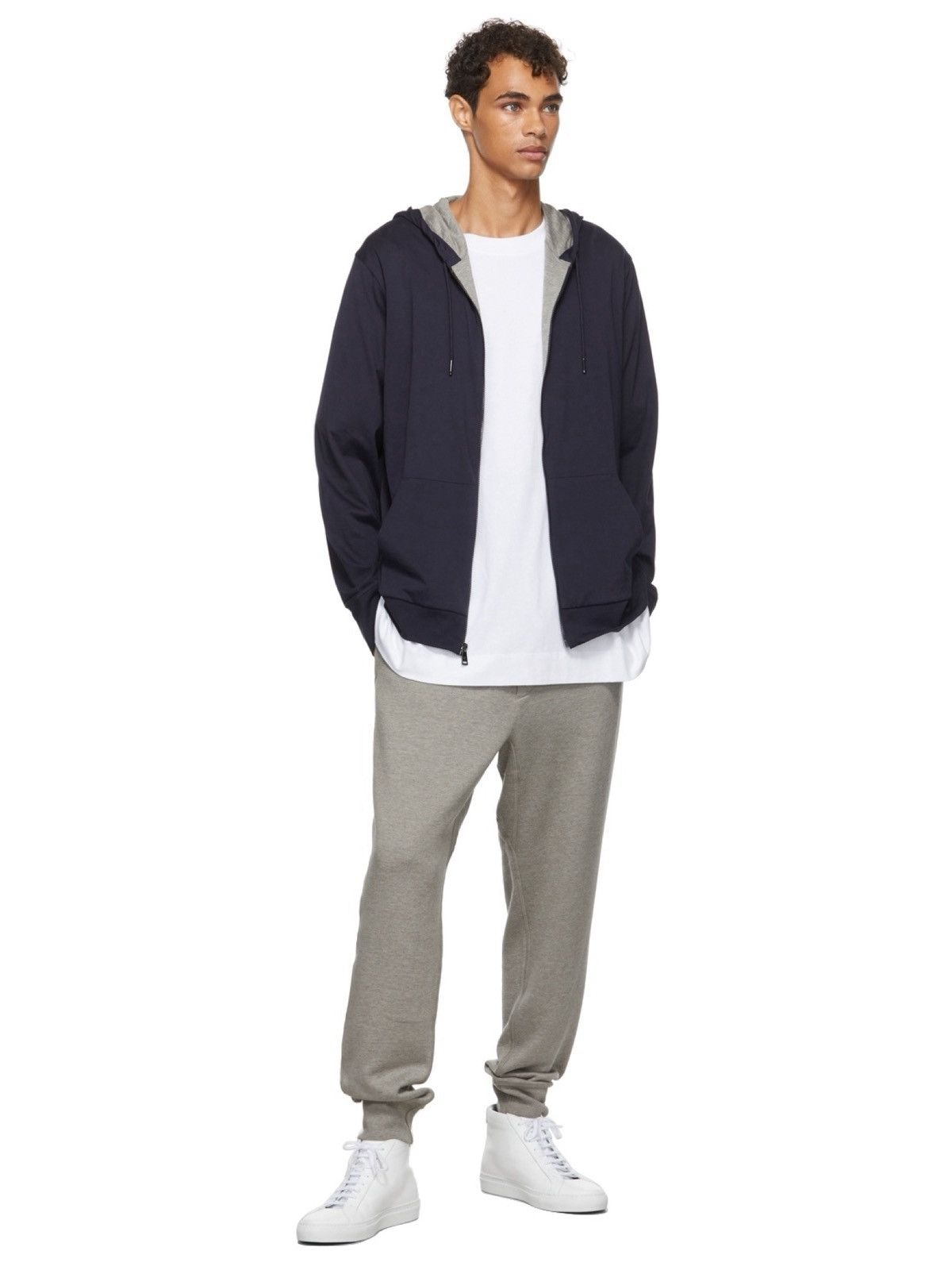 Ralph Lauren Purple Label Ralph Lauren Purple Label Navy Zip Hoodie RRP 1450$ Size US XL / EU 56 / 4 - 4 Thumbnail
