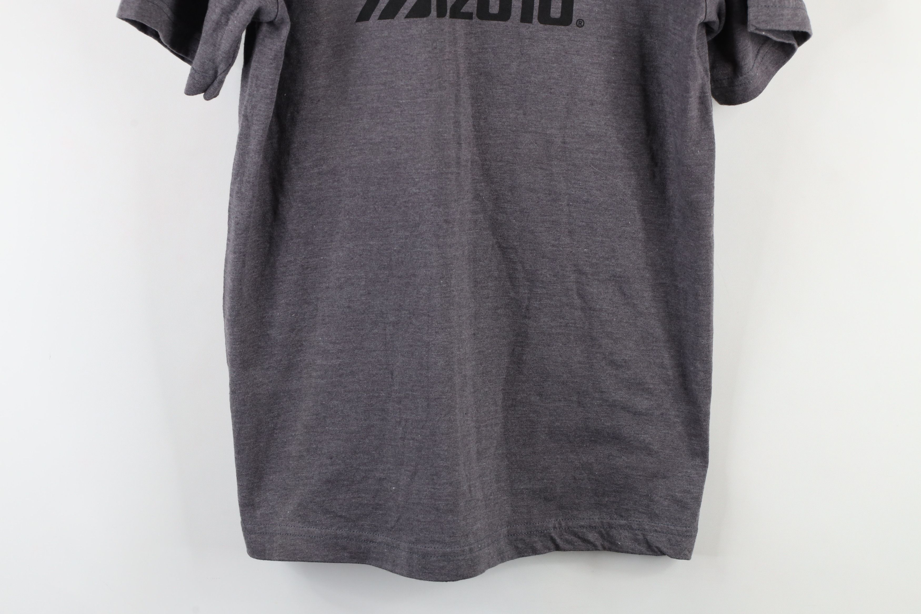 Mizuno × Vintage Vintage 90s Mizuno Big Logo Short Sleeve T-Shirt Gray USA Size US S / EU 44-46 / 1 - 3 Thumbnail