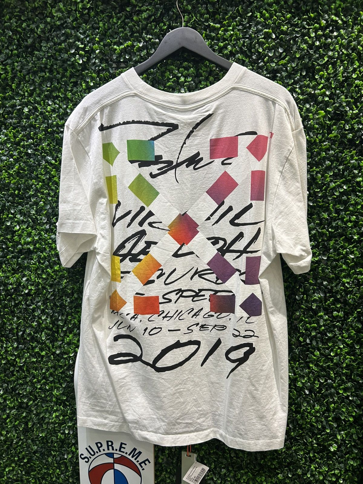 Futura × Off-White Off-White x Futura Alien Print T-Shirt Size US M / EU 48-50 / 2 - 2 Thumbnail