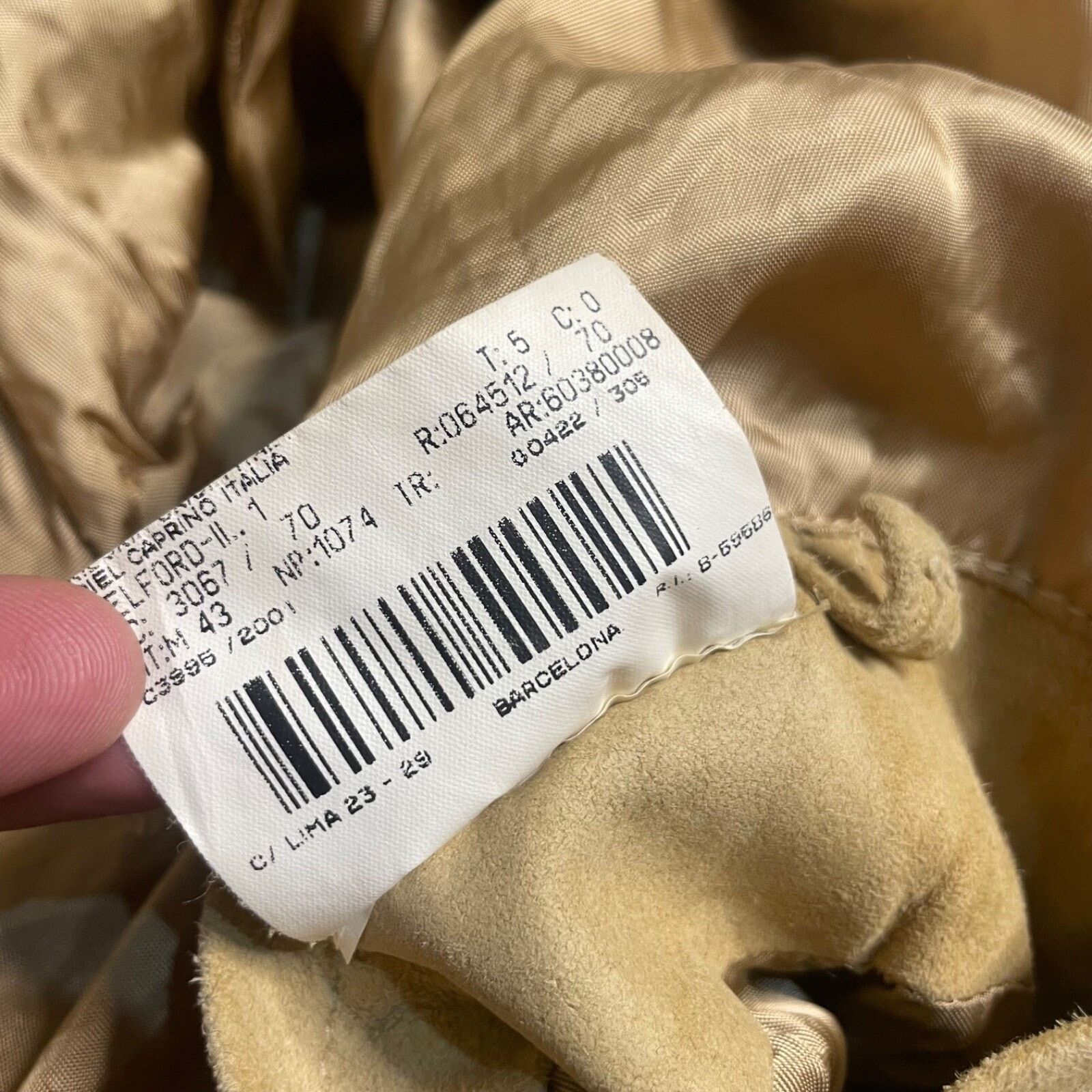 Burberry Vintage BURBERRY's Jacket coat SUEDE LEATHER BEIGE size L XL Size US XL / EU 56 / 4 - 14 Thumbnail