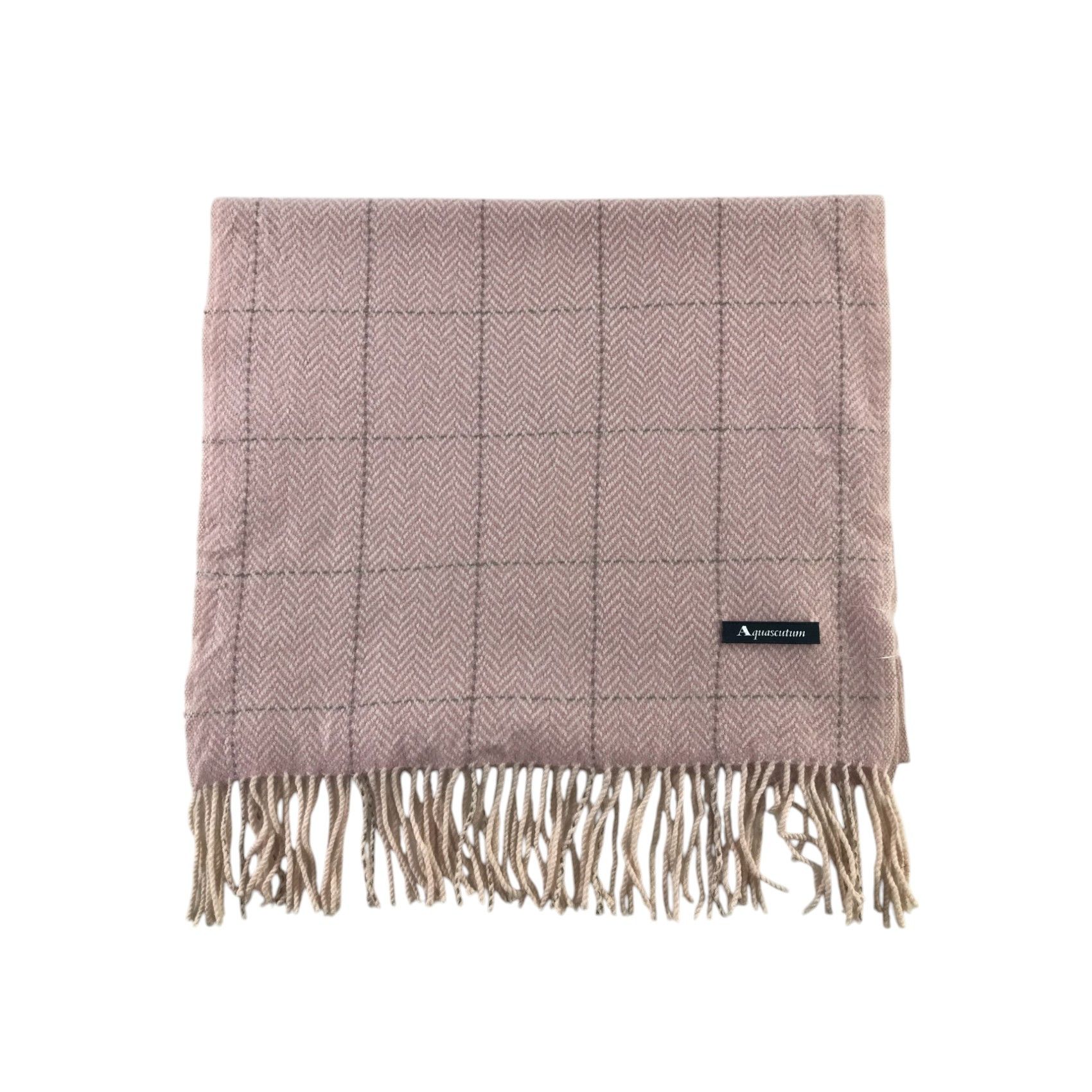 Aquascutum × Vintage Aquascutum Scarf / Muffler / Neckwear - WW2161 Size ONE SIZE - 2 Thumbnail