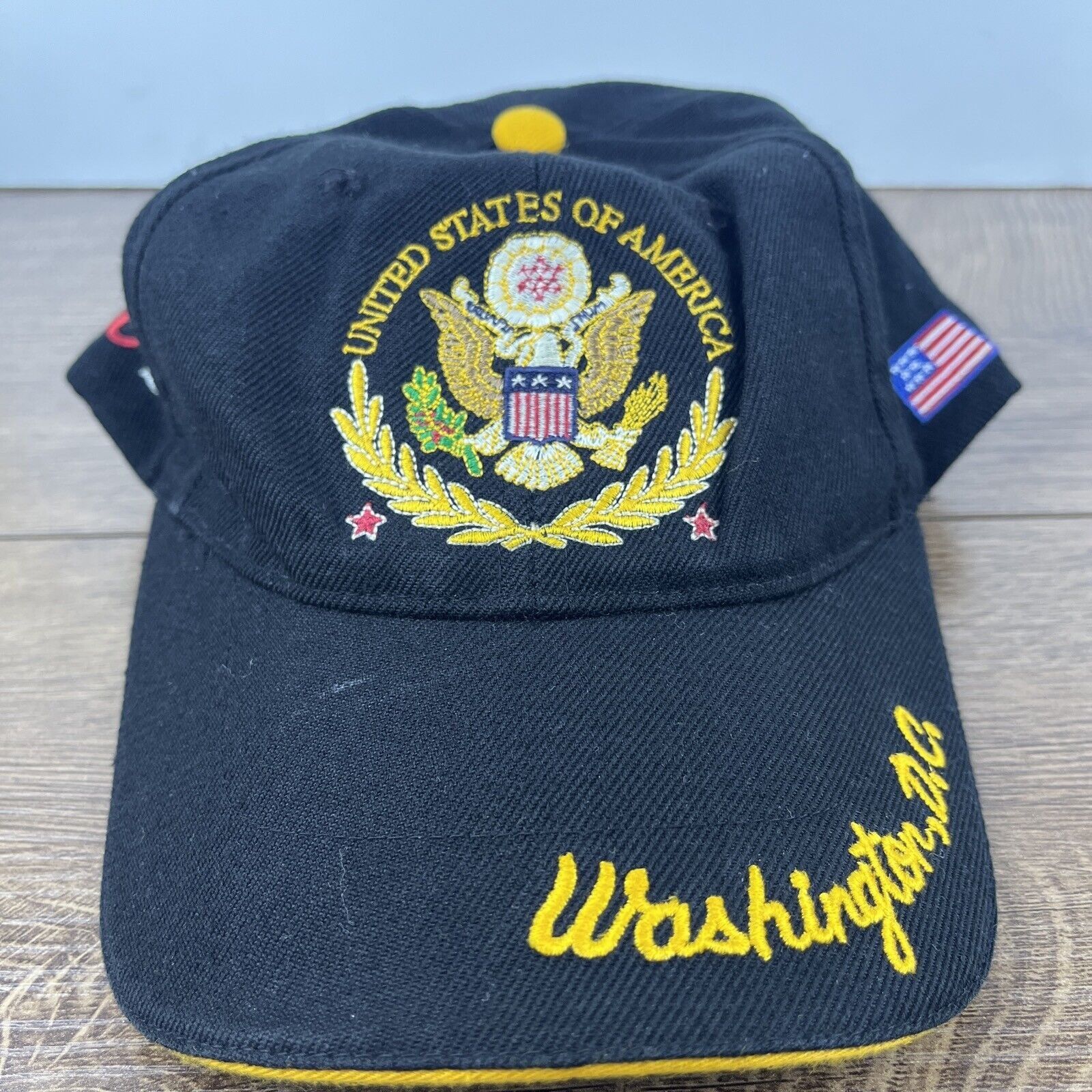 Other Washington DC Hat United States DC Black Hat Adjustable Adul Size ONE SIZE - 1 Thumbnail