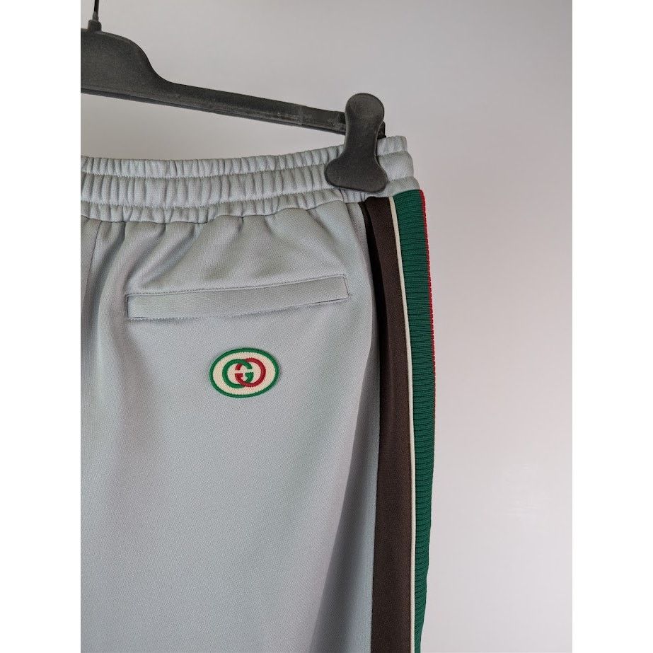 Gucci o1rshd1 Techincal Jersey Trackpant in Grey/Brown Size US 38 / EU 54 - 11 Thumbnail