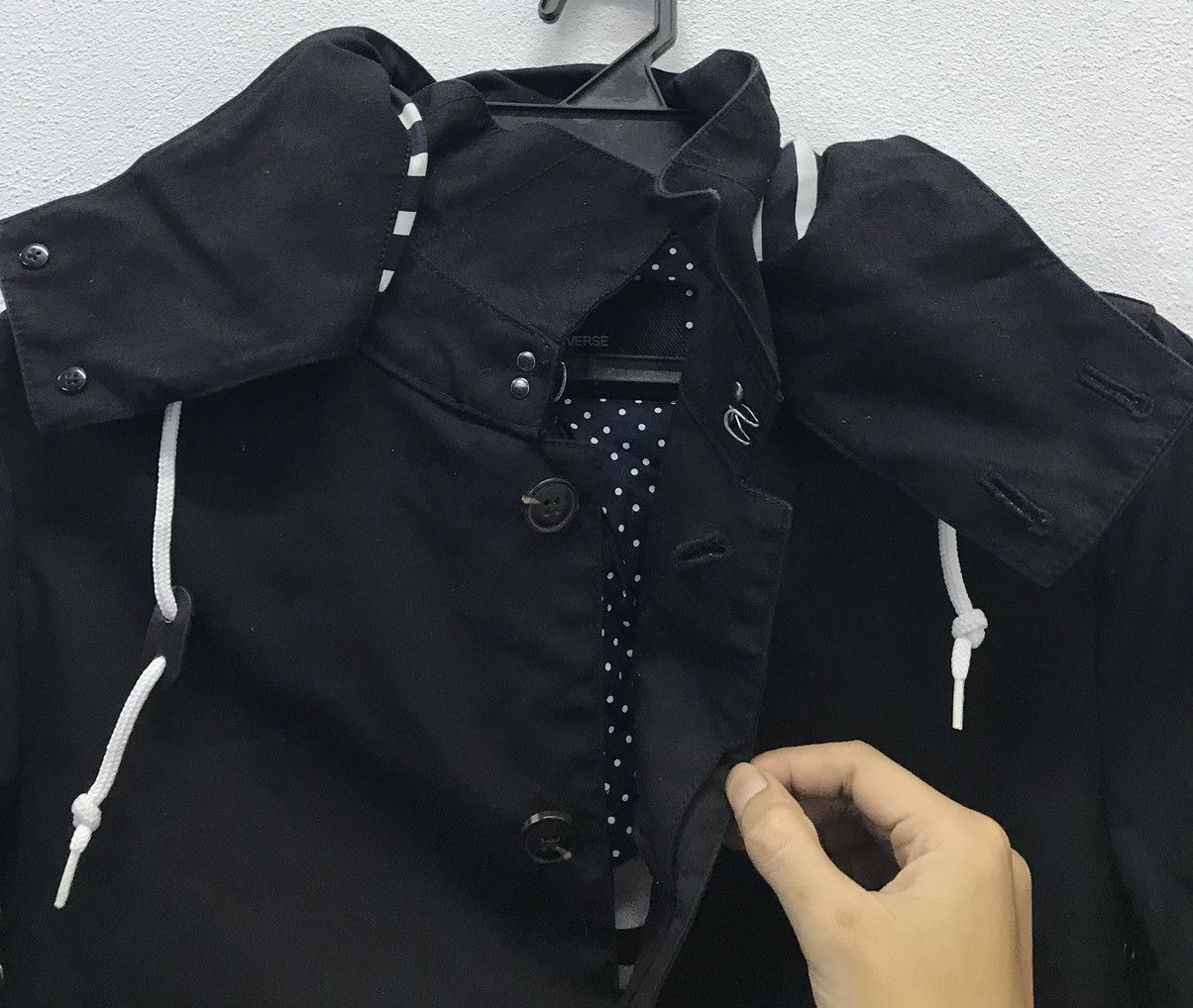 NANO universe × Vintage Nano Universe Tokyo Jacket Coat Hoodie Size US M / EU 48-50 / 2 - 4 Thumbnail