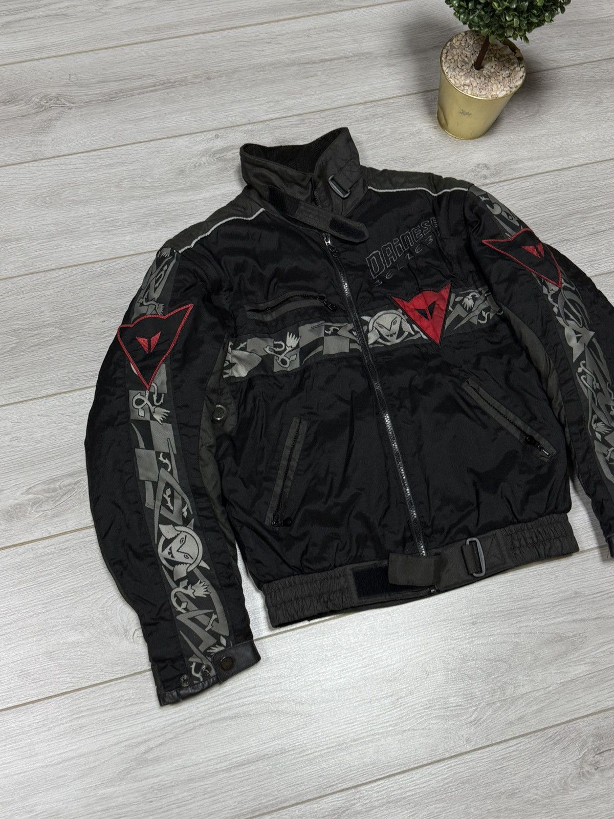 Dainese Dainese RARE vintage demon bomber racing vest zip monogram Size US S / EU 44-46 / 1 - 3 Thumbnail