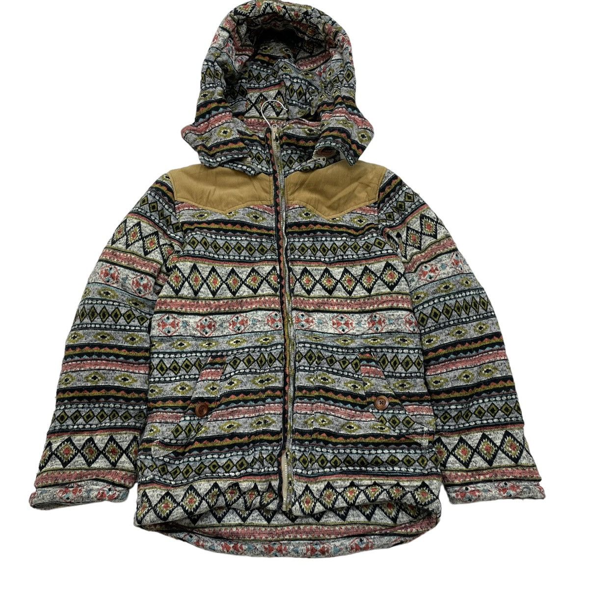 Japanese Brand Vintage Antiballistic Down Hooded Jacket Size S / US 4 / IT 40 - 1 Thumbnail