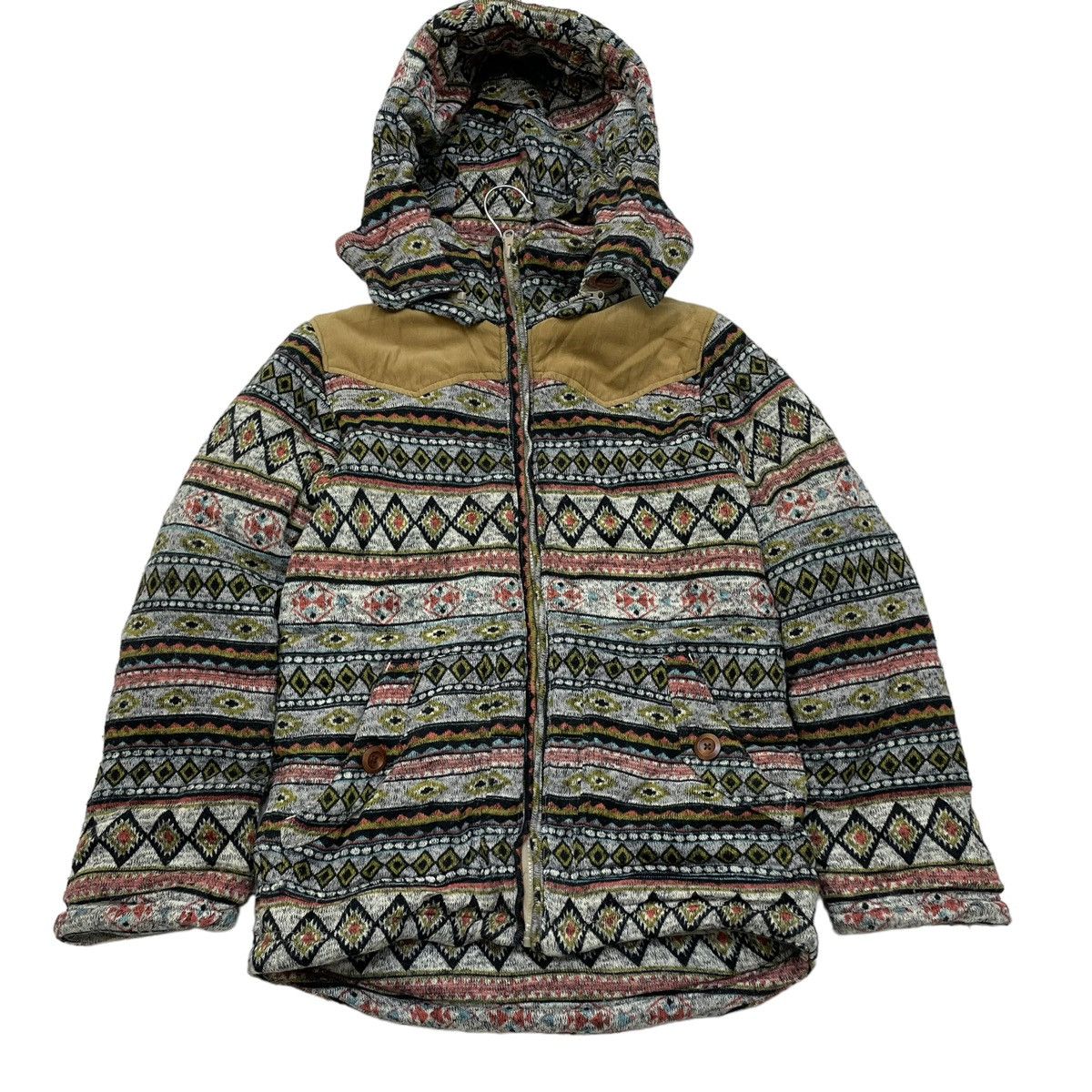 image of Vintage Antiballistic Down Hooded Jacket, Women's (Size Small)