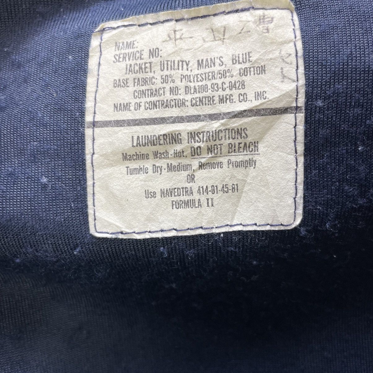 Story Mfg. 💥Vintage 90s Centre Mfg Us Navy Utility Jacket Size US M / EU 48-50 / 2 - 6 Thumbnail