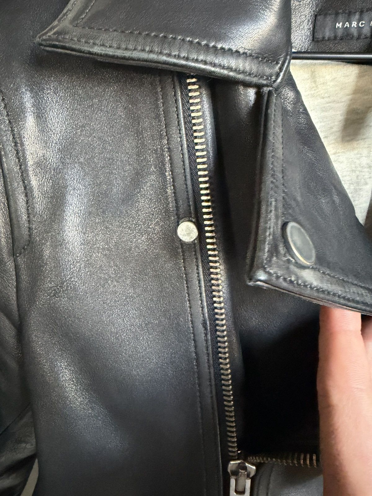Marc Jacobs Marc by Marc Jacobs Motorcycle Jacket Leather Size US S / EU 44-46 / 1 - 4 Thumbnail