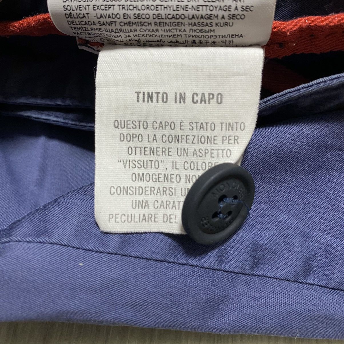 Moncler Grenoble Moncler Grenoble Garment Dyed Navy Trousers Pants Pantalone Size 27" / US 4 / IT 40 - 17 Thumbnail