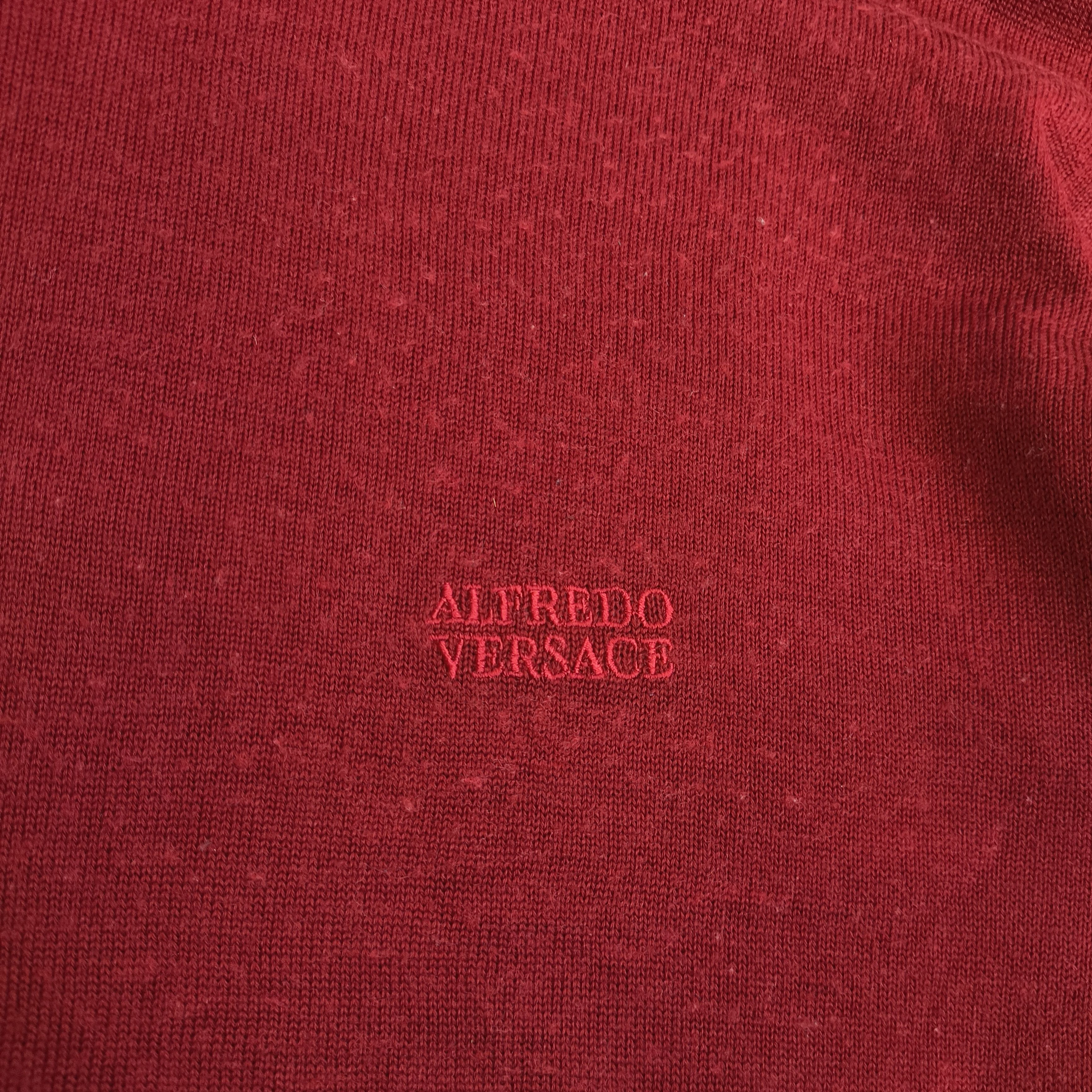 Versace × Versace Jeans Couture × Versus Versace A versace turtleneck knitwear sweater Size US M / EU 48-50 / 2 - 2 Thumbnail