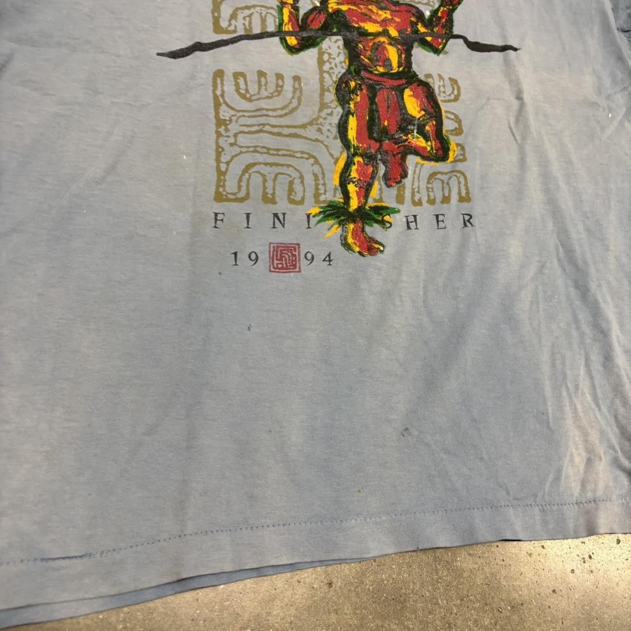 Nike Vintage 90s Nike Honolulu Marathon faded distressed tee XL Size US XL / EU 56 / 4 - 4 Thumbnail