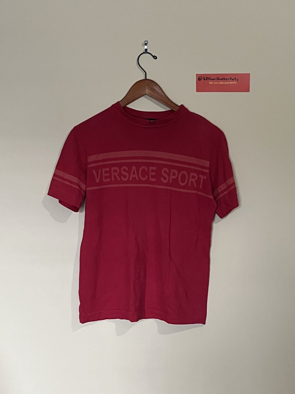 Versace Versace Sport Jacquard tee - S Size US S / EU 44-46 / 1 - 1 Thumbnail