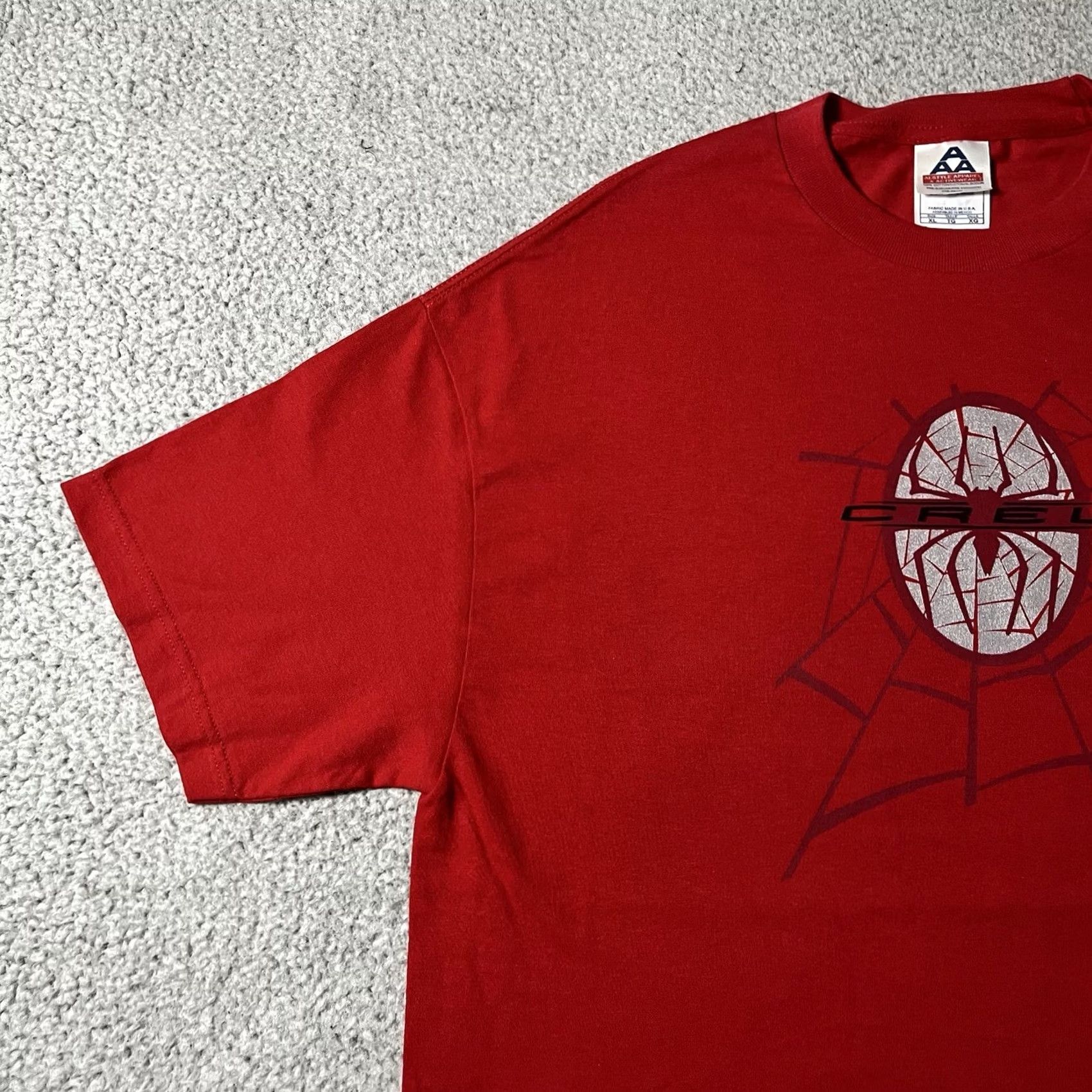 Vintage Spiderman Shirt Mens XL Marvel Vintage Movie Crew Promo 2002 Graphic Vintage Size US XL / EU 56 / 4 - 7 Thumbnail