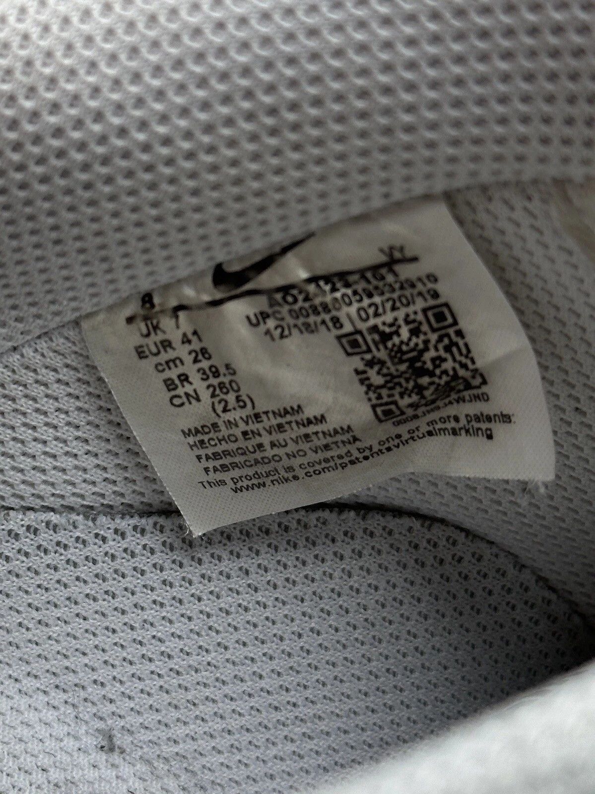 Nike Nike Air Force 1 Mens Shoes White Sneakers Size US 8 / EU 41 - 15 Thumbnail