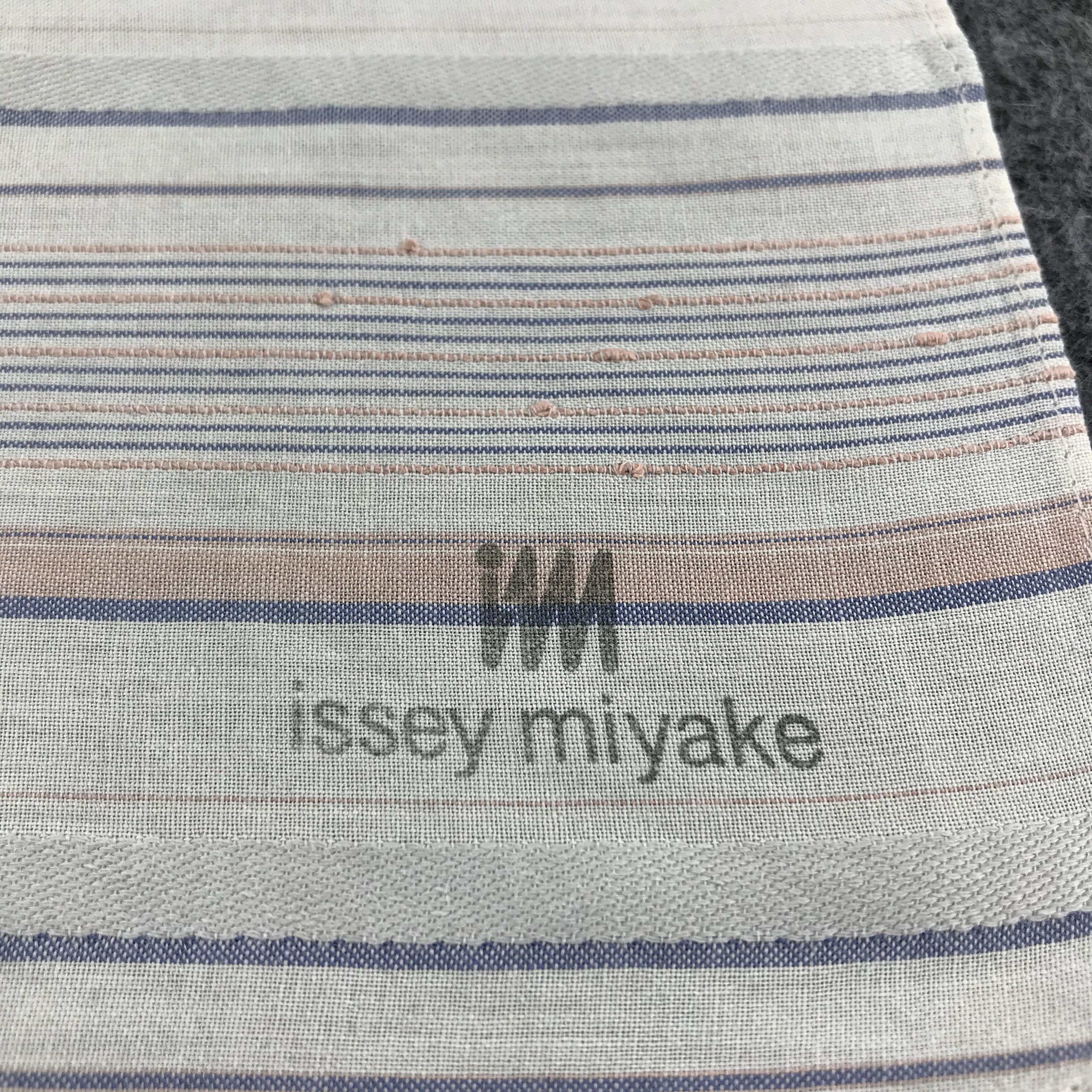 Issey Miyake × Japanese Brand × Vintage Issey Miyake Handkerchief Neckerchief Bandana H237 Size ONE SIZE - 4 Thumbnail