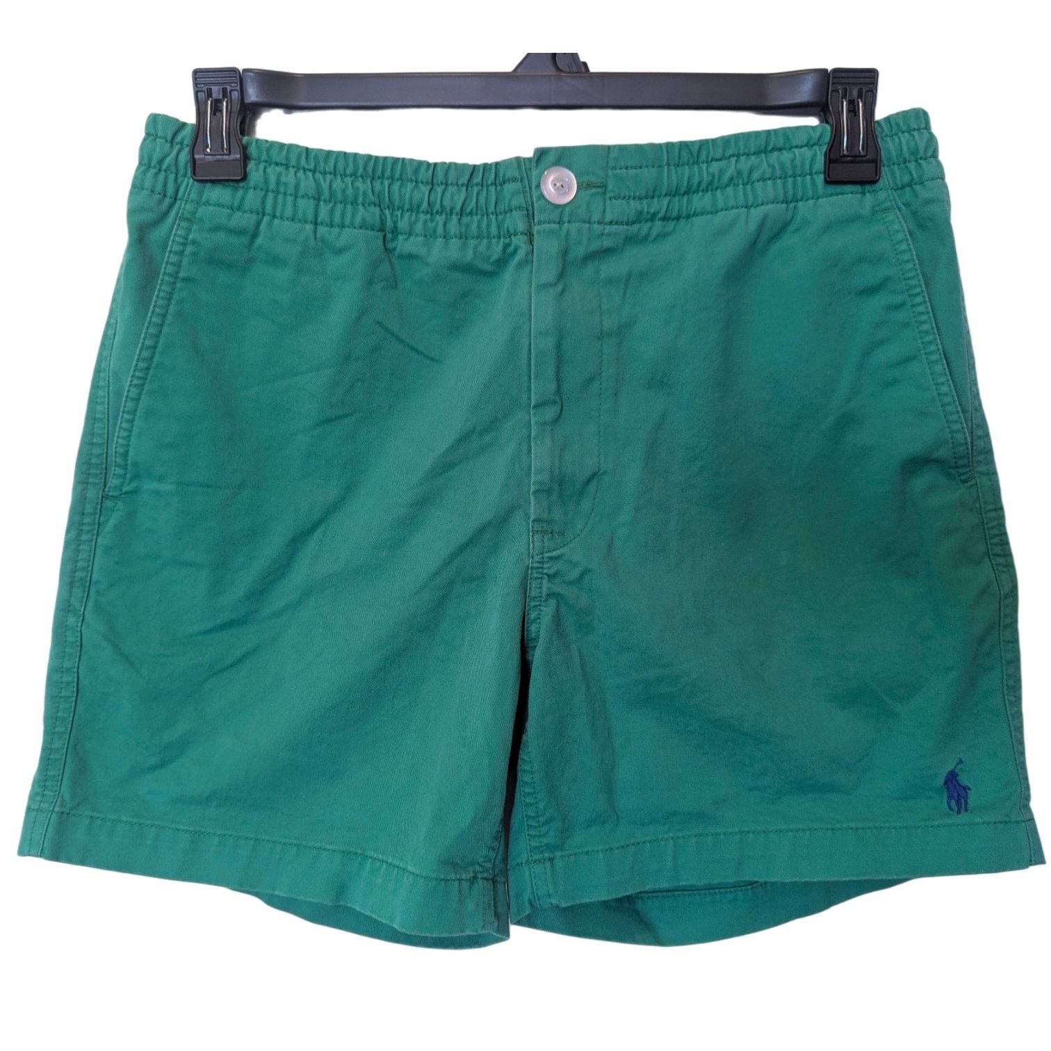 Polo Ralph Lauren POLO Ralph Lauren Stretch Classic Fit Green Shorts Medium Size US 30 / EU 46 - 2 Thumbnail