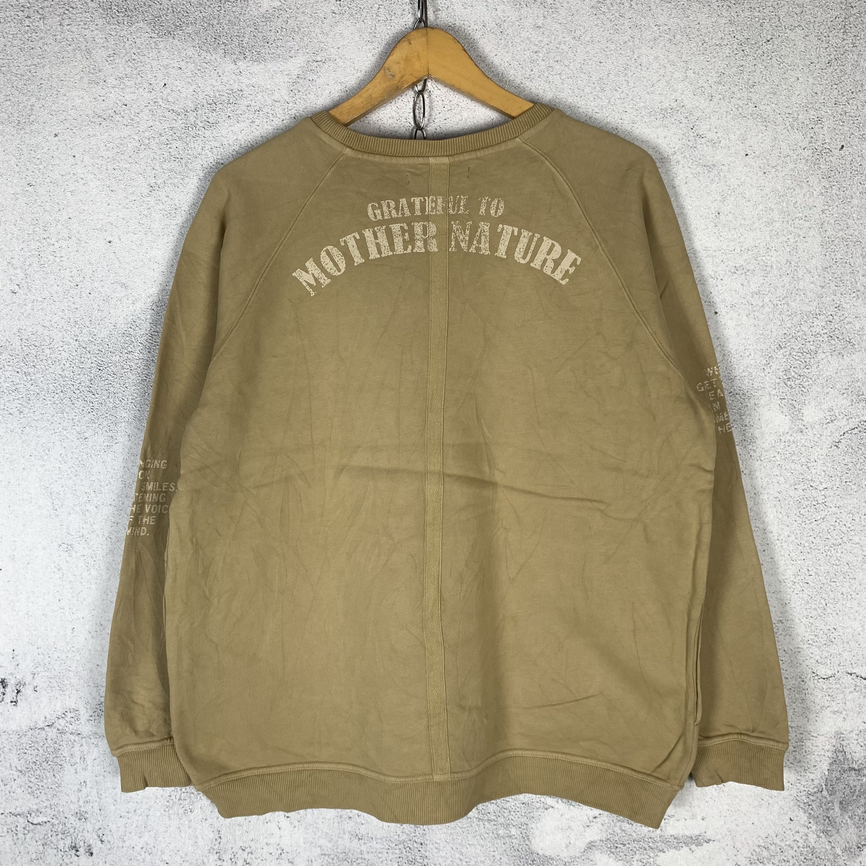 Japanese Brand Oar's Poem Mother Nature Sweatshirt Crewneck Size US M / EU 48-50 / 2 - 5 Thumbnail