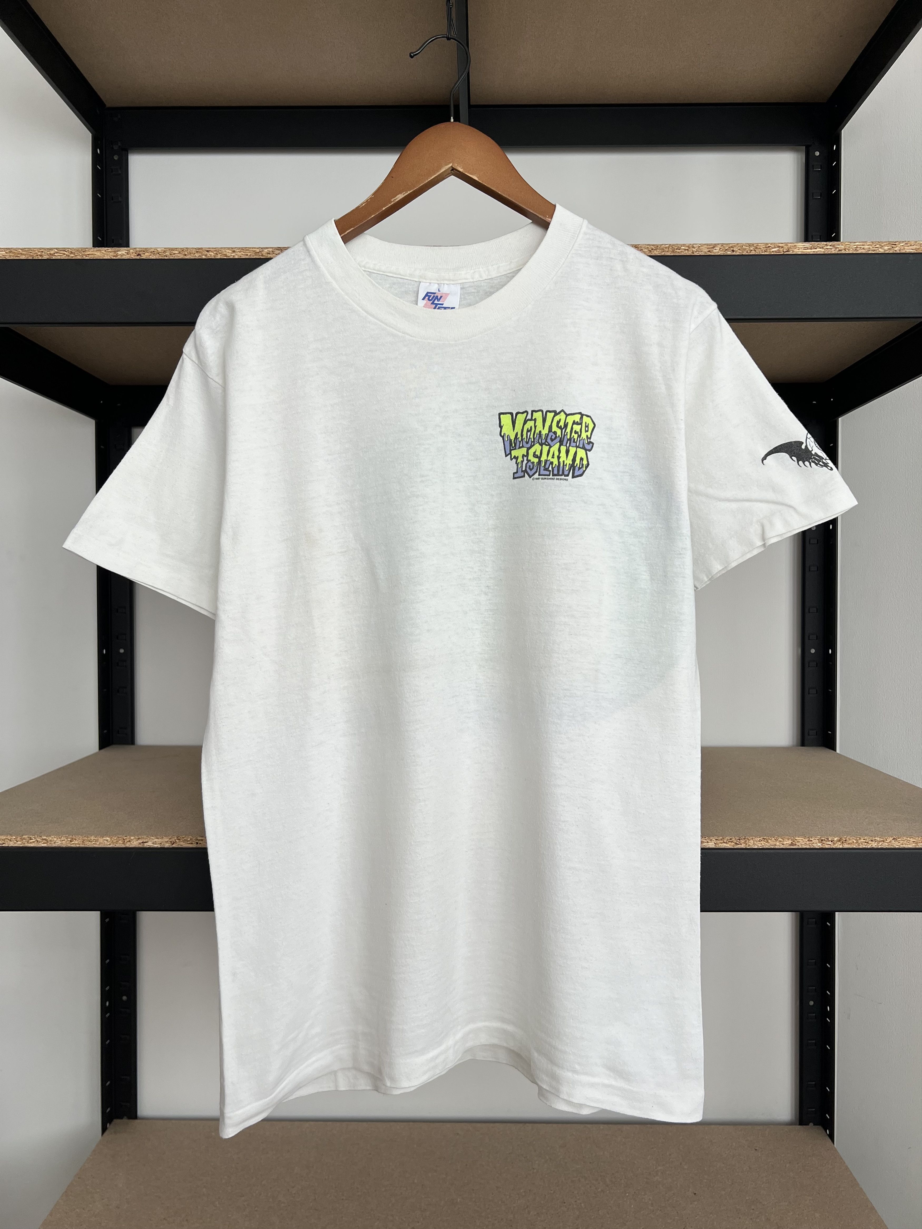 Vintage Vintage 1987 Monster Island Sunshine Designs Surf T-shirt Size US L / EU 52-54 / 3 - 2 Thumbnail